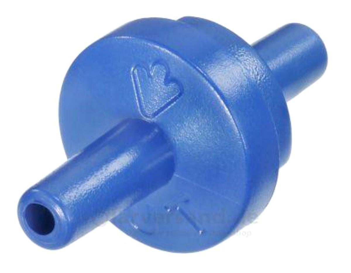 Rückschlagventil (Abbildung siehe Anlage)
- aus einem rundem Kunststoff-Ventilkörper mit integrierter Membran und Spiral-
  feder aus Metall sowie beidseitigen Anschluss-Stutzen,
- konzipiert zur Integration in ein WaterDrop-System zum Verhindern des Wasser-
  rückflusses.

"Armatur für Rohr- oder Schlauchleitungen, Rückschlagventil, keine Ware der TARIC-Codes 8481 3091 20 bis 8481 3099 50“