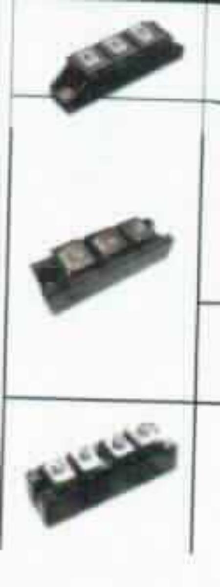 Thyristor-Modul  PDT10016, PDT15116, PDT20116, PDT25016 (Abbildung siehe Anlage)
- aus zwei miteinander verschalteten Thyristorenchips,
  ein einem Modulgehäuse mit 5 Anschlüssen  
 
"Ähnliches Halbeiterbauelement, Thyristor (Thyristor-Modul)"