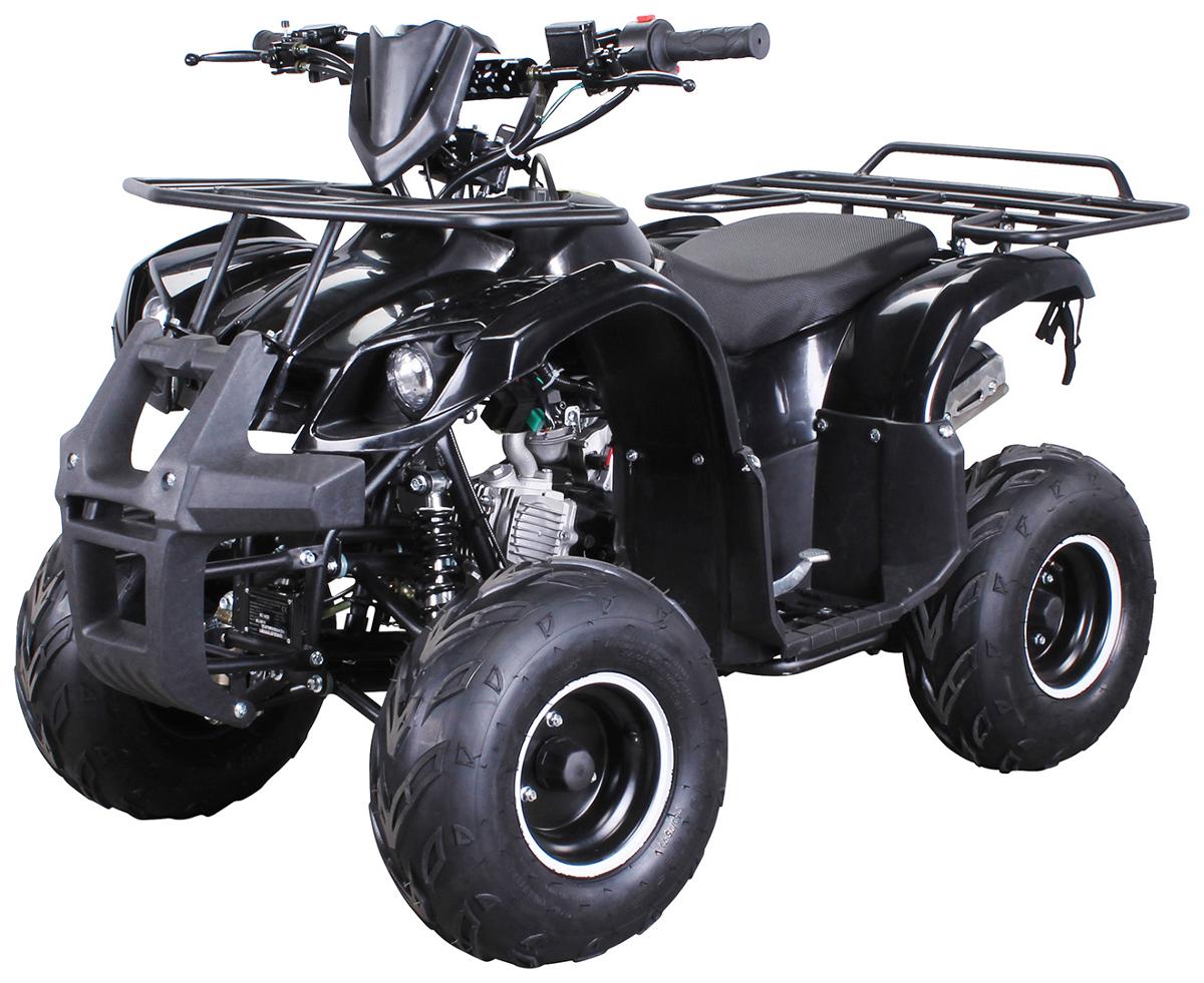 Benzin-Kinderquad, Foto siehe Anlage,
- in Form eines vierrädrigen Kraftfahrzeugs,
- noch nicht zusammengesetzt,
- laut Antrag und Bedienungsanleitung:
- - in den Abmessungen von 145 cm x 87 cm x 92 cm,
- - mit einem Hubkolbenverbrennungsmotor (Viertakt-Einzylindermotor) mit einem
    Hubraum von 125 cm³
- - mit einem Eigengewicht von 75 kg,
- - mit einer maximalen Geschwindigkeit von ca. 65 km/h,
- - mit einer 12V-Batterie,
- - mit einem Vorder- und Hinterradbremssystem,
- - mit einem Halbautomatikgetriebe ausgestattet,
- mit nicht charakterbestimmenden Beipack (Ladegerät, Montagematerial
  und Bedienungsanleitung),
- zur Beförderung von einer Person geeignet,
- eine Einreihung als Spielfahrzeug in die Position 9503 kommt aufgrund
  der hohen Endgeschwindigkeit, des Bremssystems und des Hubraums
  nicht in Betracht.

"Kraftfahrzeug, seiner Beschaffenheit nach hauptsächlich zur Personenbeförderung bestimmt, anderes Kraftfahrzeug ausschließlich mit Kolbenverbrennungsmotor mit Fremdzündung, mit einem Hubraum von 1 000 cm3 oder weniger, neu"