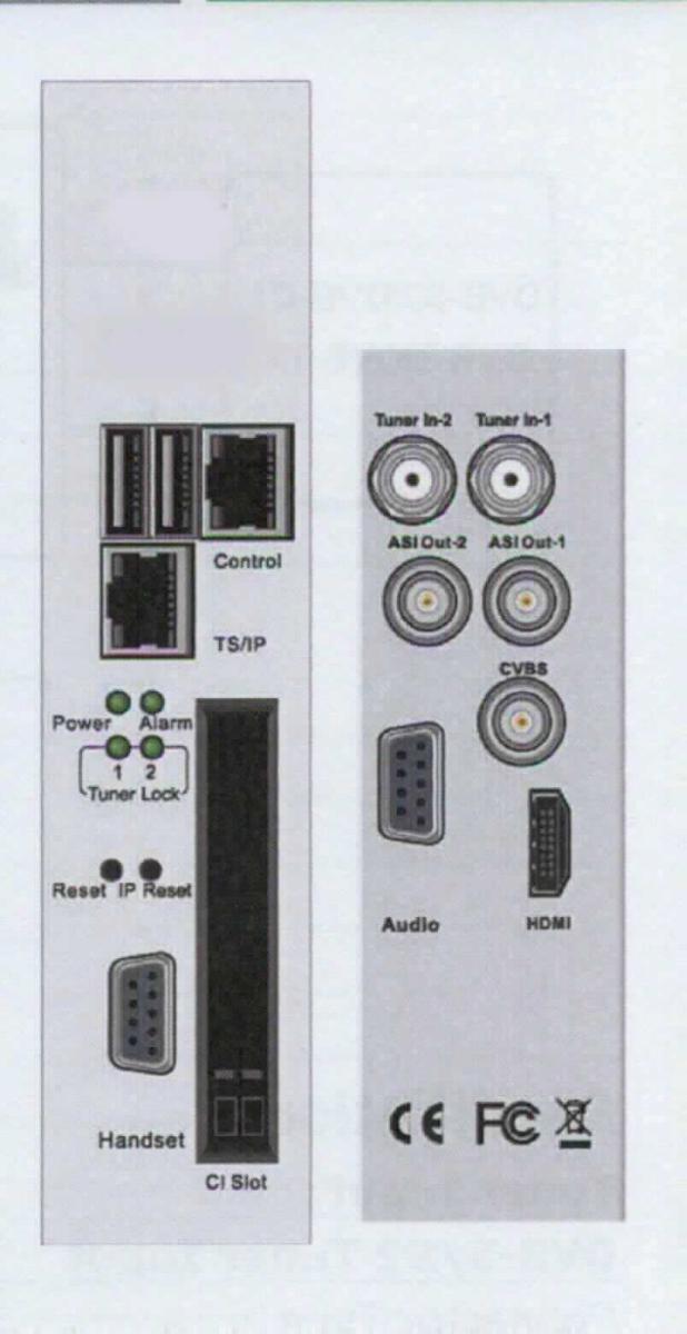 Empfänger/Decoder-Modul (Abbildung siehe Anlage)
- aus einer mit DVB-S/S2-Tuner, H.265-, H.264-, MPEG-2 Decoder, 
  Ethernet-Controller und weiteren aktiven und passiven Bauelementen bestückten
  gedruckten Schaltung mit zwei DVB-Common-Interface Schächten, Frontplatte
  und weiteren Ein- und Ausgängen,
- zum Empfang von digitalen Fernseh- und Rundfunkprogrammen über Satellit (DVB-S)
  und zum Empfangen und Senden von digitalisierten Bild- und Tonsignalen innerhalb 
  eines IP-Netzwerkes (IP-Streaming),
- zum Einbau in eine modular aufgebaute digitale TV-Kopfstelle bestimmt.

"Sendegerät für das Fernsehen, auch mit eingebautem Empfangsgerät - Empfänger/
 Decoder-Modul"