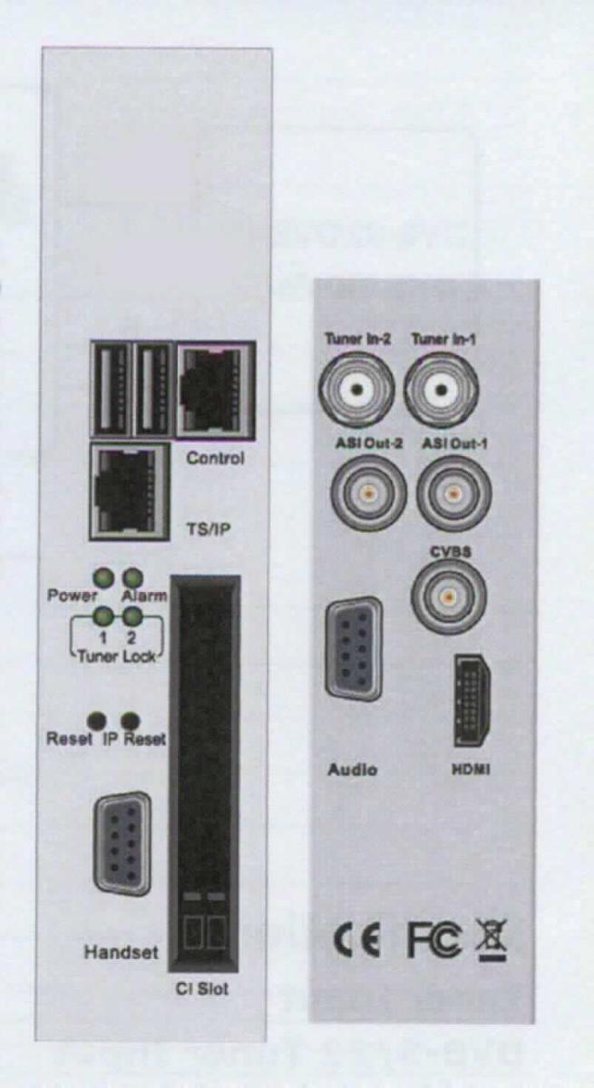 Empfänger/Decoder-Modul (Abbildung siehe Anlage)
- aus einer mit DVB-T/T2-Tuner, H.265-, H.264-, MPEG-2 Decoder, 
  Ethernet-Controller und weiteren aktiven und passiven Bauelementen bestückten
  gedruckten Schaltung mit zwei DVB-Common-Interface Schächten, Frontplatte
  und weiteren Ein- und Ausgängen,
- zum Empfangen von terrestrischen Fernsehprogrammen und zum Empfangen und 
  Senden von digitalisierten Bild- und Tonsignalen innerhalb eines IP-Netzwerkes
  (IP-Streaming),
- zum Einbau in eine modular aufgebaute digitale TV-Kopfstelle bestimmt.

"Sendegerät für das Fernsehen, auch mit eingebautem Empfangsgerät - Empfänger/
 Decoder-Modul"