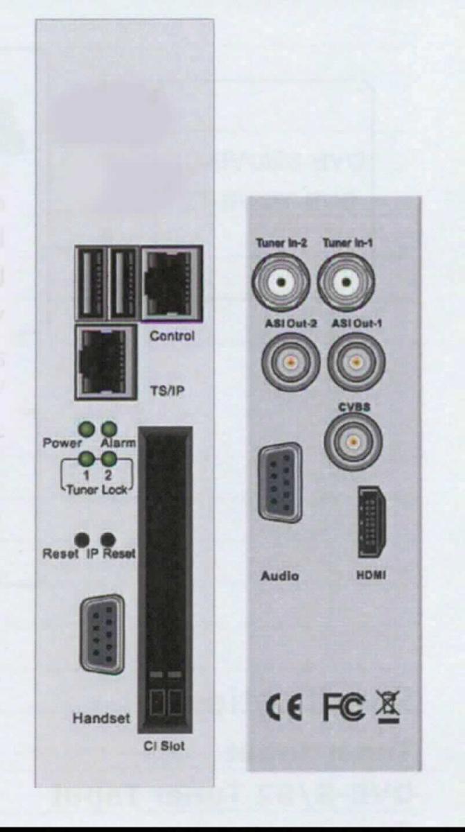 Empfänger/Decoder-Modul (Abbildung siehe Anlage)
- aus einer mit DVB-C-Tuner, H.265-, H.264-, MPEG-2 Decoder, Ethernet-Controller 
  und weiteren aktiven und passiven Bauelementen bestückten gedruckten Schaltung mit 
  zwei DVB-Common-Interface Schächten, Frontplatte und weiteren Ein- und Ausgängen,
- zum Empfang von digitalen Fernseh- und Rundfunkprogrammen über Kabel (DVB-C)
  und zum Empfangen und Senden von digitalisierten Bild- und Tonsignalen innerhalb 
  eines IP-Netzwerkes (IP-Streaming),
- zum Einbau in eine modular aufgebaute digitale TV-Kopfstelle bestimmt.

"Sendegerät für das Fernsehen, auch mit eingebautem Empfangsgerät - Empfänger/
 Decoder-Modul"