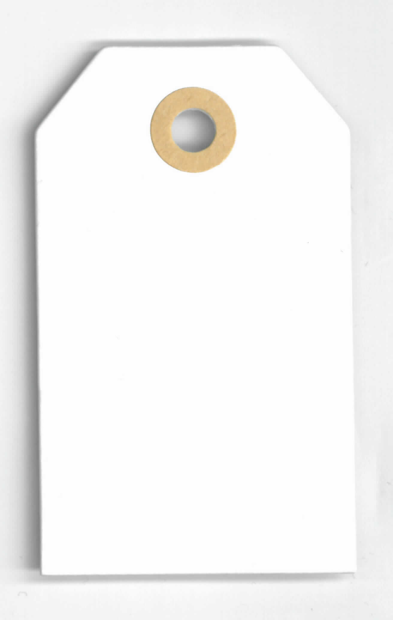 Es handelt sich um zwölf rechteckige Hängeetiketten aus weißem Kartonpapier mit zwei abgeschrägten Ecken (max. Abmessungen etwa 7,5 x 4,5 cm), die an einer Schmalseite einem gelocht sind. Die Lochung ist auf einer Seite durch einen ringförmigen, aufgeklebten Zuschnitt aus braunem Papier verstärkt. Die Hängeetiketten sollen nach dem Beschriften an Geschenkverpackungen befestigt werden. Sie sind gemeinsam mit anderen Waren (siehe vZTA DEBTI-333/18-1 bis DEBTI-333/18-4 und DEBTI-333/18-6 bis DEBTI-333/18-11) als Set in einer Verkaufsverpackung aufgemacht.

Abbildung siehe Anlage.

Derartige Waren gehören als "Etiketten aller Art aus Papier, andere als bedruckt, andere als selbstklebend" zum TARIC-Code 4821 90 90 00.