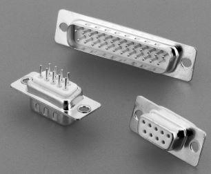 D-Sub-Steckverbinder (106-15-1-3-0 male),
- aus einem spezifisch geformten, mit Metall ummantelten Thermoplast - Gehäuse,
  mit einem 15-poligen D-Sub-Stecker auf der Vorderseite und
- der entsprechenden Anzahl von gerade herausgeführten Kontakten zur
  Leiterplattenmontage auf der Rückseite,
- für eine Spannung von 1000 V oder weniger,
- zum Herstellen einer elektrischen Verbindung durch Einstecken des entsprechendes
  Gegenstückes (female), nach der Montage auf einer Leiterplatte.

Die Ware ist als "elektrisches Gerät zum Verbinden von elektrischen Stromkreisen, für
eine Spannung von 1000 V oder weniger, Steckvorrichtung für gedruckte Schaltungen"
einzureihen.

Anlage: 1 beispielhafte Abbildung