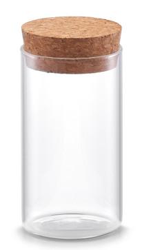 Glasware zur Verwendung bei Tisch oder in der Küche, sog. Vorratsglas mit Korkdeckel, Foto siehe Anlage,
- nach den Antragsangaben:
- - in Form einer zylinderförmigen Glasware,
- - aus gewöhnlichem, klarsichtigem, mechanisch gefertigtem Glas,
- - mit einem Korken als Verschluss,
- - mit einem Durchmesser von ca. 5,5 cm und einer Höhe von ca. 10 cm,
- - mit einem Fassungsvermögen von 155 ml,
- keine Ware der Position 7010, da das Gefäß eine Haushaltsglasware darstellt.

"Glasware zur Verwendung bei Tisch oder in der Küche, kein Trinkglas, aus gewöhnlichem Glas,
 mechanisch gefertigt (mechanische Glasentnahme)"
