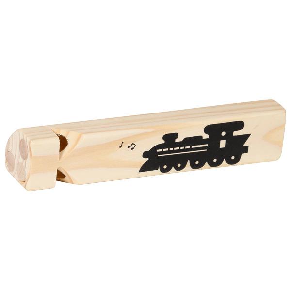 Bei dem durch ein Warenmuster veranschaulichten und als "Art. UC007 - Dreiklang-Lokflöte" bezeichneten Erzeugnis handelt es sich um ein Musikspielzeuginstrument,
- einer Flöte nachempfunden,
- aus Holz gefertigt,
- annähernd dreieckig gestaltet,
- mit den max. Abmessungen von etwa 17,5 cm x 4,5 cm x 3,3 cm,
- auf einer Seite mit einer Lokomotive, Noten und einem Schriftzug bedruckt,
- ohne Hinweise auf eine Fertigung in Handarbeit,
- dient der spielerischen Unterhaltung von Kindern,
- stellt sich aufgrund der gewöhnlichen und einfachen Ausführung, der Größe, der Leistung (nur drei
  unterschiedliche Töne) sowie der kindlichen Gestaltung nicht als Musikinstrument des Kapitels 92 dar,
- in einem Kunststoffbeutel mit bedrucktem Pappheader für den Einzelverkauf aufgemacht.

Durch Hineinpusten in die jeweiligen Öffnungen können drei unterschiedliche Töne erzeugt werden.

Die Ware ist zolltarifrechtlich als "Musikspielzeuginstrument, nicht handgearbeitet aus Holz" einzureihen.