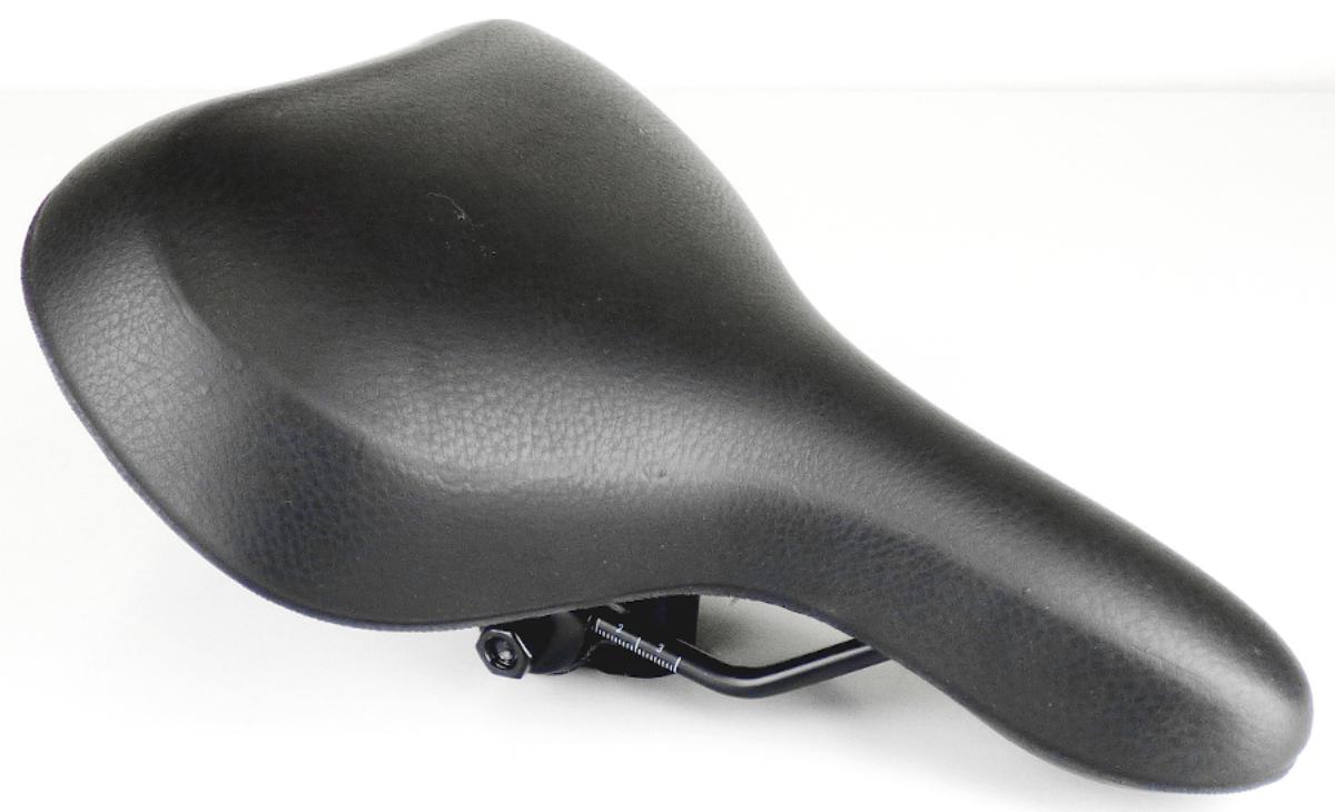 Sattel, sog. Fahrradsattel, Artikel 49204, Foto siehe Anlage, laut Antrag:
- in der Form eines spezifisch gefertigten, anatomisch geformten, gepolsterten Fahrradsattels,
- mit einer Länge von ca. 265 mm und einer Breite von ca. 210 mm,
- mit einem Bezug aus Kunststoff (lt. Antrag: Polyvinylchlorid),
- mit einer Polsterung und einer Schale aus Kunststoff,
- mit einem Sattelgestell aus unedlem Metall,
- am unteren Ende mit einer Sattelklemmung in Form eines sog. Sattelklobens ausgestattet,
- wird am oberen Ende der Sattelstütze von Fahrrädern befestigt,
- dient dazu, dem Fahrenden auf dem Fahrrad Halt zu geben und ihm das Sitzen zu ermöglichen,
- aufgrund der objektiven Merkmale (u. a. Form, Abmessungen) erkennbar hauptsächlich für
  Fahrräder bestimmt.

"Teil (Sattel) für Fahrräder der Positionen 8711 und 8712"
