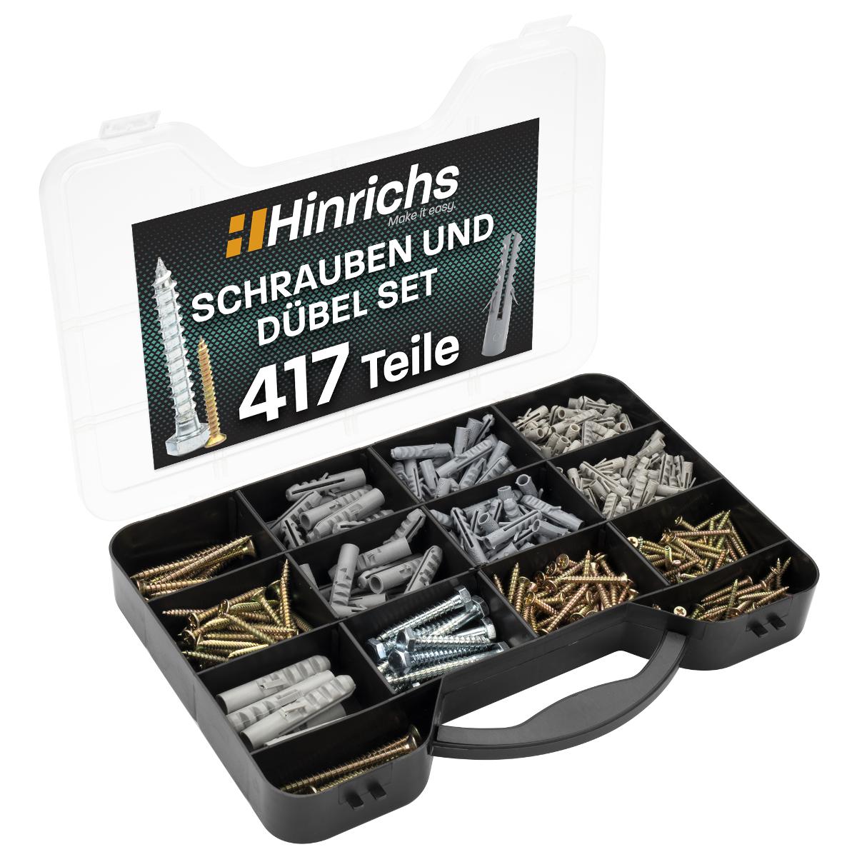 Es handelt sich um eine Warenzusammenstellung in Aufmachung für den Einzelverkauf, bestehend aus
- insgesamt 197 Schrauben aus Stahl (kein nicht rostender Stahl) in sechs verschiedenen Abmessungen, mit Senkkopf mit Kreuzschlitz und einem bis zum Kopf reichenden, selbstformenden Gewinde mit spitzem Gewindeende,
- insgesamt acht Schrauben aus Stahl (kein nicht rostender Stahl) in zwei verschiedenen Abmessungen, mit Sechskantkopf und einem bis zum Kopf reichenden Holzschraubengewinde mit spitzem Gewindeende,
- insgesamt acht Schrauben aus Stahl (kein nicht rostender Stahl), mit Sechskantkopf und einem nicht bis zum Kopf reichenden Holzschraubengewinde mit spitzem Gewindeende, sowie
- insgesamt 204 Kunststoffdübeln in vier verschiedenen Abmessungen.
Die Erzeugnisse sind gemeinsam, nach Größen sortiert, in einer 14-fach unterteilten Kunststoffbox mit verschließbarem Klappdeckel und Tragegriff für den Einzelverkauf aufgemacht.
- Antragstellerangaben -

Abbildung siehe Anlage.

Sämtliche Schrauben sind zur Verbindung von Holzteilen miteinander geeignet und bestimmen aufgrund der Anzahl sowie im Hinblick auf die Bedeutung für die Verwendung den Charakter der Warenzusammenstellung.

Derartige Erzeugnisse gehören als "andere Holzschrauben aus Stahl (kein nicht rostender Stahl)" zum TARIC-Code 7318 12 90 90.