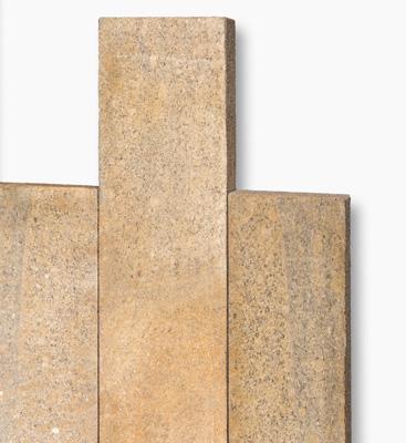 Angaben:
Palisaden GREDI ANTIQUE;  Bearbeitung: allseits geflammt und antikisiert; Material: Granit; Farbe: gelb-braun-gräulich.

Befund:
Bearbeitete Werksteine und Waren daraus, Granit, poliert, verziert oder anders bearbeitet, jedoch ohne Bildhauerarbeit, mit einem Eigengewicht von 10 kg oder mehr.
