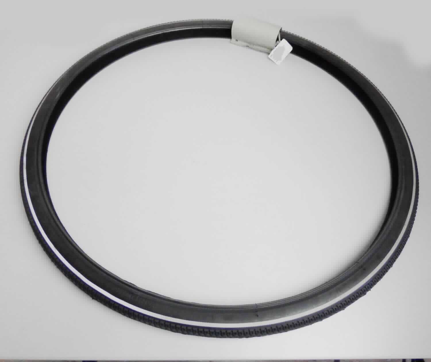 Nach den Angaben des Antragstellers handelt es sich bei dem Erzeugnis um eine schwarze Fahrraddecke aus Kautschuk in der Größe 28" x 1,4" mit Pannenschutz- und Reflektorfunktion. Die Untersuchungen ergaben, dass es sich um einen schwarzen Reifenmantel mit seitlich angebrachten Reflektorstreifen für Fahrräder aus Naturkautschuk handelt.

Die Ware ist als neuer Luftreifen aus Kautschuk von der für Fahrräder verwendeten Art in den TARIC-Code 4011 5000 00 des Zolltarifs einzureihen.