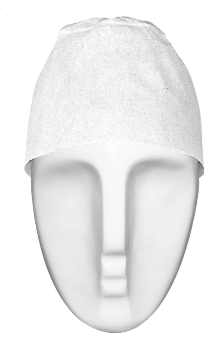 Kopfbedeckung, sog. Einweg-Mütze, Foto siehe Anlage,
- durch Zusammennähen von mehreren Stücken von Spinnstofferzeugnissen (Vliesstoff) hergestellt,
- am gesäumten Rand teilweise mit einem eingezogenen, elastischen Faden ausgestattet,
- zur Verwendung als Schutzhaube zum Bedecken des gesamten Haares.

"Kopfbedeckung, aus mehreren Stücken von Spinnstofferzeugnissen hergestellt, andere als in den
 Unterpositionen 6505 0010 und 6505 0030 genannte, keine handgearbeitete Baskenmütze"