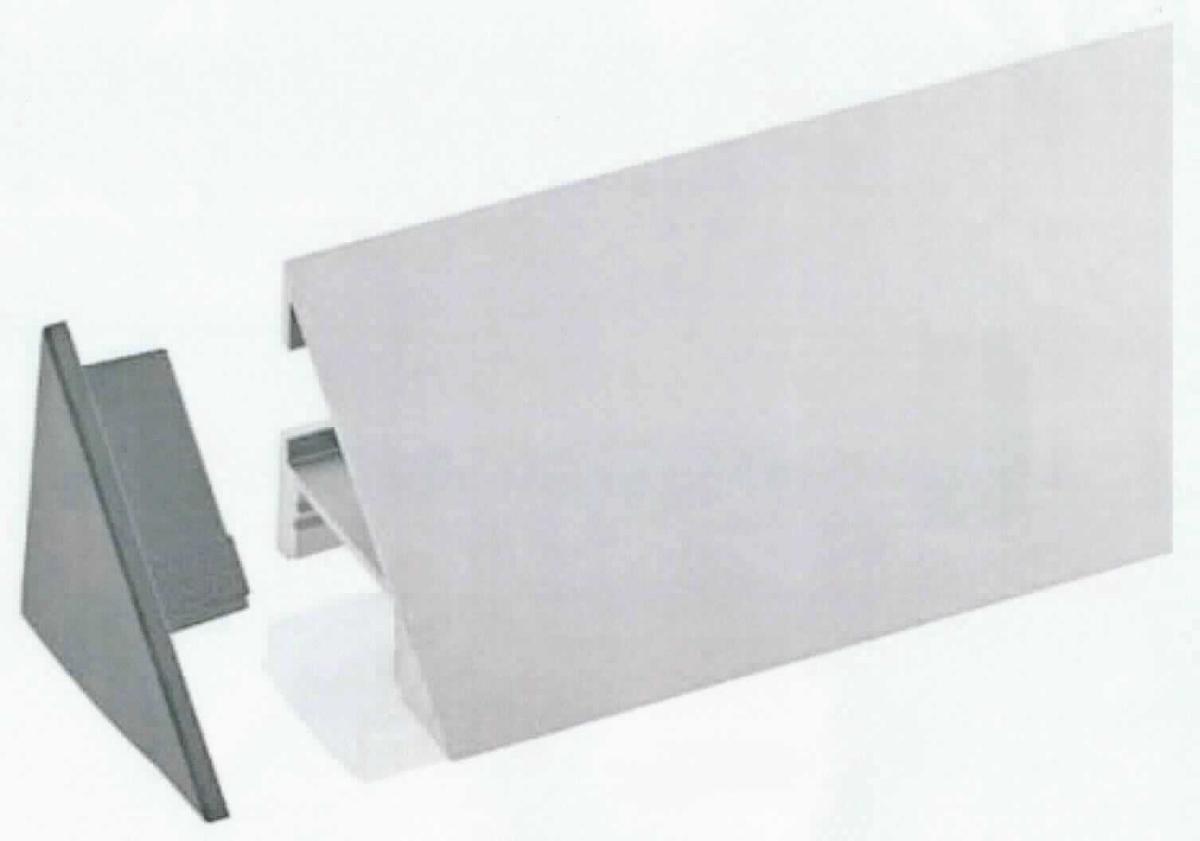 Profil aus einer Aluminiumlegierung

Bei der Ware handelt es sich nach den Angaben um ein spitz zulaufendes metallisches Profil mit einem über die gesamte Länge von 1 m gleichbleibenden Querschnitt. Die Erzeugnisse sind aus einer Aluminiumlegierung (T5 6063) gefertigt und eloxiert. 
Die Ware wird zur Wandmontage für LED Streifen verwendet.
Eine Einreihung als erkennbares Teil eines Beleuchtungskörpers der Position 9405 ist ausgeschlossen.

Die Ware ist als "anderes Profil aus einer Aluminiumlegierung" in den TARIC-Code 7604 2990 90 einzureihen.