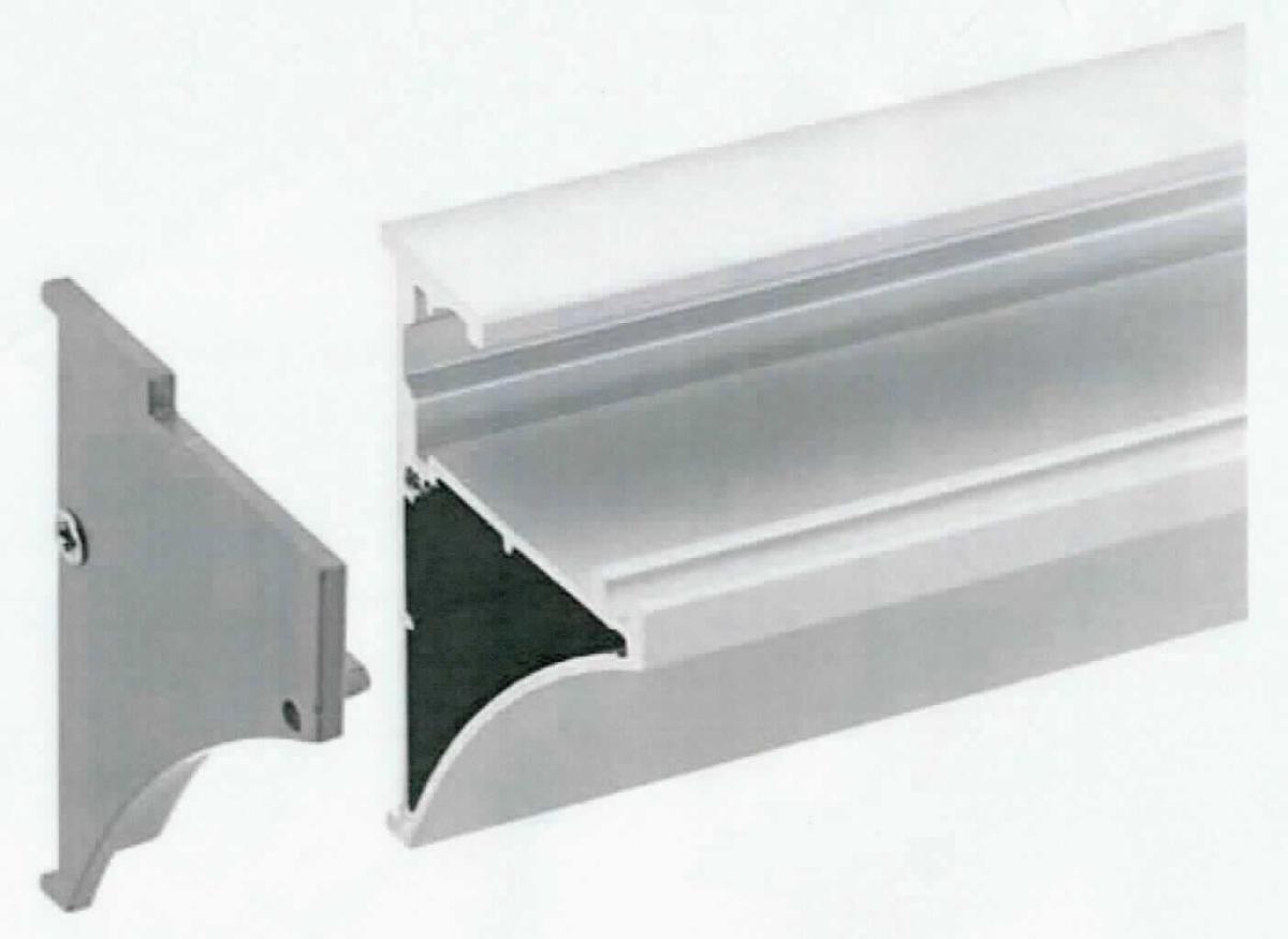Hohlprofil aus Aluminium

Bei der Ware handelt es sich um ein G-förmiges Profil mit einem dreieckigen Hohlraum und einem über die gesamte Länge von 1 m gleichbleibenden Querschnitt. Das Erzeugnis ist aus einer Aluminiumlegierung (T5 6063) gefertigt und eloxiert.
Die Ware wird für den Wandaufbau verwendet und ist für die Beleuchtung von Glasplatten mit LED-Streifen geeignet. 
Eine Einreihung als erkennbares Teil eines Beleuchtungskörpers der Position 9405 ist ausgeschlossen.

Die Ware ist nach ihrer Beschaffenheit als "Hohlprofil aus Aluminiumlegierungen" in den TARIC-Code 
7604 2100 00 einzureihen.