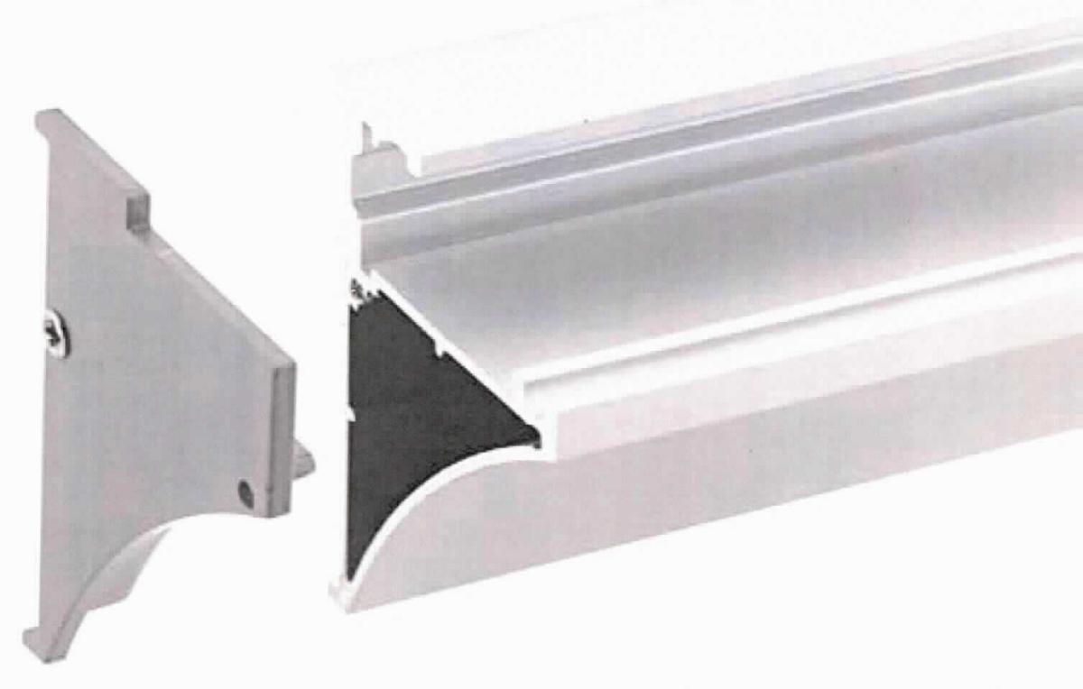 Hohlprofil aus Aluminium

Bei der Ware handelt es sich um ein G-förmiges Profil mit einem dreieckigen Hohlraum und einem über die gesamte Länge von 2 m gleichbleibenden Querschnitt. Das Erzeugnis ist aus einer Aluminiumlegierung (T5 6063) gefertigt und eloxiert.
Die Ware wird für den Wandaufbau verwendet und ist für die Beleuchtung von Glasplatten mit LED-Streifen geeignet. 
Eine Einreihung als erkennbares Teil eines Beleuchtungskörpers der Position 9405 ist ausgeschlossen.

Die Ware ist nach ihrer Beschaffenheit als "Hohlprofil aus Aluminiumlegierungen" in den TARIC-Code 
7604 2100 00 einzureihen.