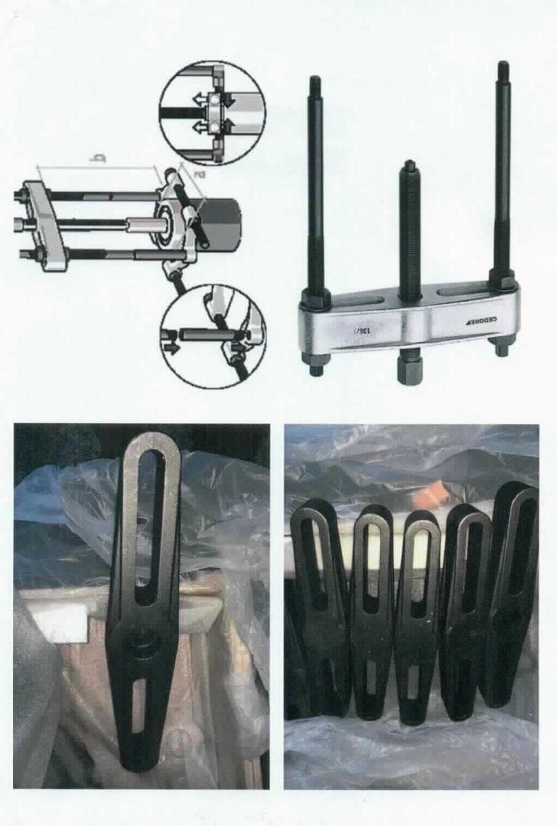 Traverse aus Stahlguss

Bei der Ware handelt es sich nach den Angaben um ein Erzeugnis aus verzinketem Stahlguss (Werkstoff GS-42CrMo4). Das Erzeugnis wird als Traverse bezeichnet und dient als Abzieher für Wellen- und Kugellager, indem passende Gewindestangen eingesetzt werden.

Das Erzeugnis ist als andere Ware aus gegossenem Stahl in die Codenummer 7325 9990 90 0 des Zolltarifs einzureihen.