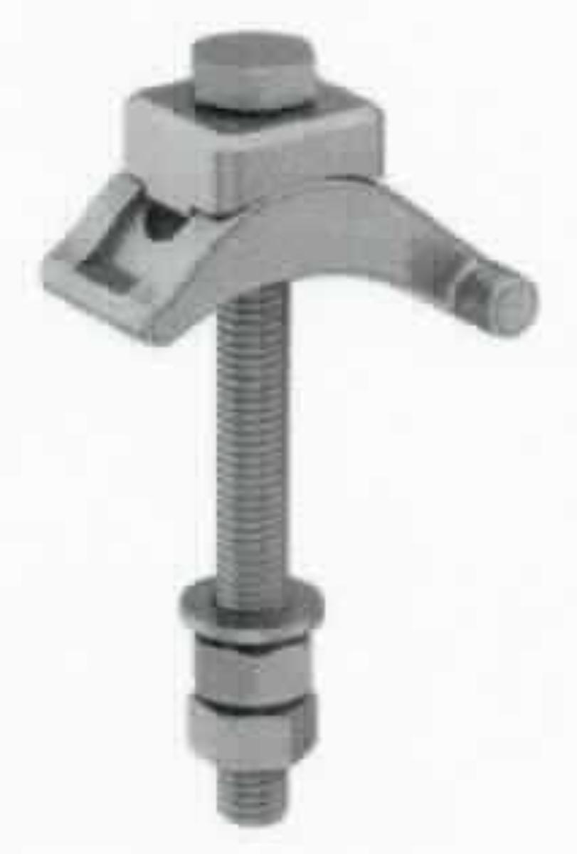 Trägerklammer aus Gusseisen

Bei der Ware handelt es sich um ein zusammengesetztes, metallisches Erzeugnis. Die Ware besteht aus einem gebogenen, C-förmigen Element mit einem länglichen Loch durch das eine Schraube mit 130 mm Länge und Sechskantkopf geführt ist. Die Schraube wird mit einem weiteren Element befestigt. Zur Montage werden Sechskantmuttern und Unterlegscheiben verwendet. Der C-förmige Grundkörper sowie das Element zur Befestigung sind aus Gusseisen mit Kugelgraphit gefertigt. Die weiteren Teile sind aus nichtlegiertem Stahl (S235JR) gefertigt. Alle Teile sind oberflächlich mit Zink überzogen.
Die Ware wird den Angaben nach zur Befestigung von Grundplatten an Stahlträger genutzt.

Die Ware ist nach ihrer stofflichen Beschaffenheit als andere Waren aus Eisen oder Stahl, gegossen, andere in den TARIC-Code 7325 9990 90 einzureihen.