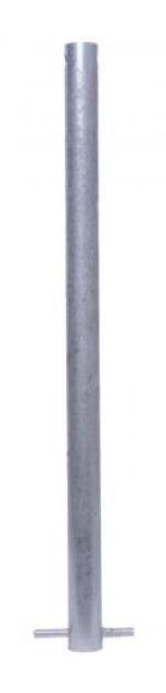 Es handelt sich um hohle Erzeugnisse aus Stahl in Gestalt eines geschweißten Rohrabschnitts mit einem Durchmesser von ca. 34 mm, der am oberen Ende eine durchgehende Querbohrung aufweist. Am unteren Ende ist ein durchgehender Rundstab (sogenannter Querdorn) mit einem Durchmesser von 8 mm angeschweißt. Die spezifisch im Hinblick auf die Verwendung nach technischen Zeichnungen gearbeiteten Erzeugnisse werden bei der Errichtung von Sichtschutzwänden verwendet. Dazu sollen sie mit dem unteren Ende senkrecht im Boden einbetoniert werden. Anschließend sollen hohle Pfosten der Sichtschutzwände auf den aus dem Boden ragenden Rohrabschnitt aufgesteckt werden.
Abmessungen (Länge x Breite) ca. 60 x 10 cm.
- Antragstellerangaben -

Abbildung siehe Anlage.

Derartige Erzeugnisse gehören als "andere Konstruktionsteile aus Stahl, hauptsächlich aus Blech" zur Codenummer 7308 90 59 00 0 des Zolltarifs.