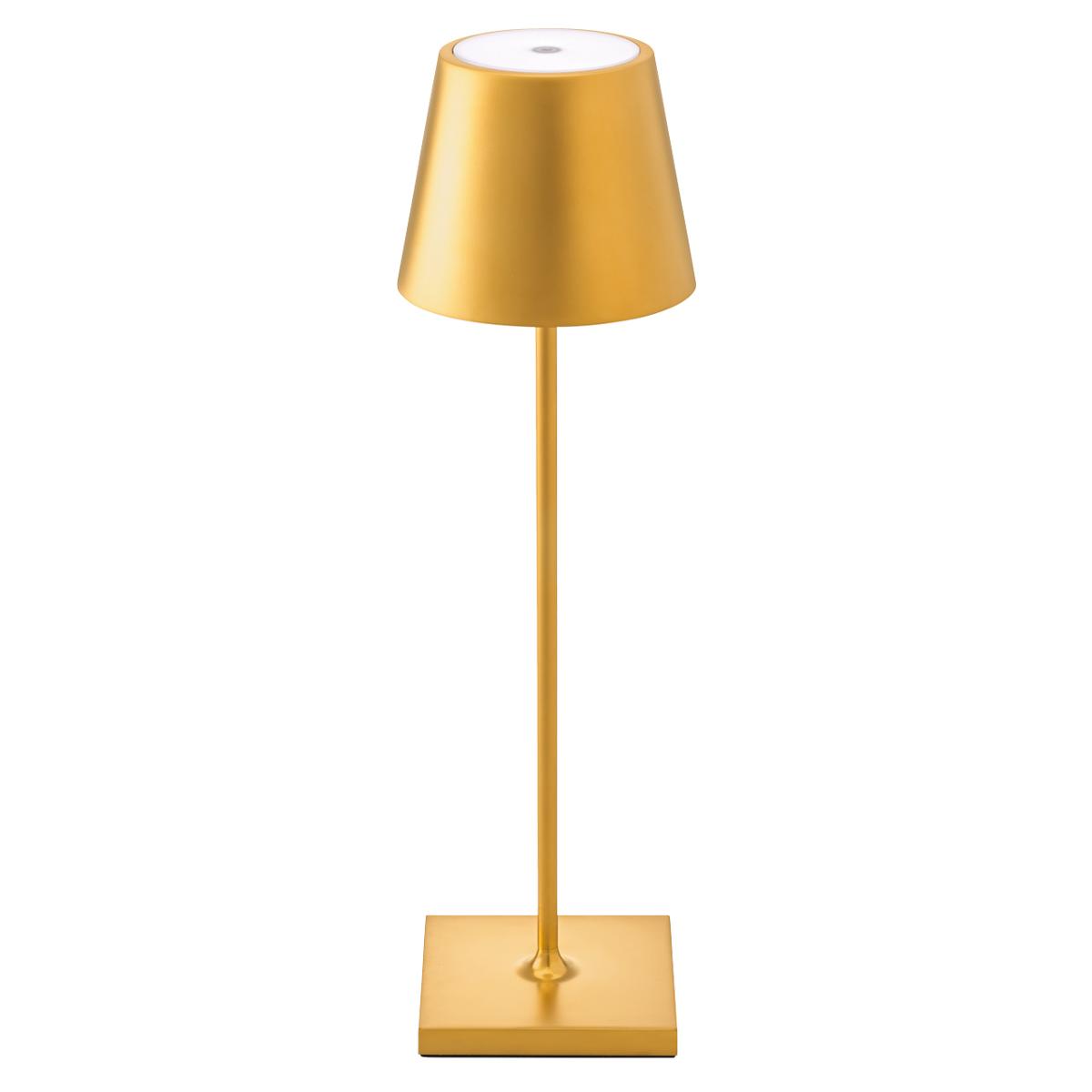 Bei der sog. Ware „Akku-Tischleuchte NUINDIE“ (Art.-Nr. 4508801, 4508901, 4509001, 4501101, 4501001, 4501301, 4501201, 4502101, 4508501, 4508601, 4508701) handelt es sich um eine ca. 380 mm hohe elektrische, mit Akkumulatoren betriebene Tischleuchte aus pulverbeschichtetem Aluminium in verschiedenen Farben mit einem Gewicht von 1.020 g, zur Verwendung im Innen- und Außenbereich, im Wesentlichen bestehend aus einem quadratischen Lampenfuß (10 x 10 cm) mit einem stabförmigen Ständer, integriertem weiß leuchtenden LED-Leuchtmittel in einem konischen Lampenschirm am oberen Ende.

Da das Erzeugnis sowohl zur Verwendung in Innenräumen als auch zur Verwendung im Außenbereich konzipiert ist, ist es in die zuletzt genannte Unterposition der gleichermaßen in Betracht kommenden Unterpositionen einzureihen.

Die Leuchte ist mit einem USB-Netzteil für eine Schukosteckdose 230 V und einem USB-Ladekabel ausgestattet.

Hinweise auf Handarbeit liegen nicht vor.

Die Ware ist als "elektrischer Beleuchtungskörper, anderweit weder genannt noch inbegriffen, nicht von den Unterpositionen (HS) 9405 11 bis 9405 41 erfasst, ausschließlich zur Verwendung mit LED-Lichtquellen bestimmt, kein Scheinwerfer, aus Metall, nicht handgearbeitet" einzureihen.