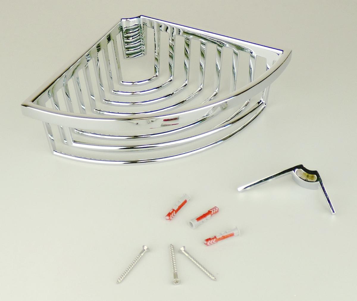 Es handelt sich um ein schalenähnliches Erzeugnis aus Zink, in viertelkreisiger Grundform, im Wesentlichen bestehend aus 3 Seiten und einem Ablageboden, in Form von parallel angeordneten Drähten die zusammen einen Korb bilden.
Das Erzeugnis wird in vorliegender Form ( Korb + Schrauben/Dübelset + Halterung) in einem Karton verpackt an den Kunden geliefert. Es dient als Ablageregal in der Dusche.
- Antragstellerangaben -
Der Korb stellt den charakterbestimmenden Bestandteil dar.
Eine Einreihung der Ware als anderes Möbel in die Position 9403 kommt nicht in Betracht, da es sich nicht um ein Regal i. S. d. Anmerkung 2 a) zu Kapitel 94 handelt.
Nach Änderungen der Erläuterungen zur KN bei der Position 9403; Amtsblatt der EU Nr. C333/I/02 vom 19. August 2021 sowie die ErlKN Position 9403 (KN) RZ 26.0 bis 41.0. sind sog. „Seifenschalen“ und „Schwammkörbe“/“Duschkörbe“ von der Position 9403 ausgeschlossen.
Die Ware ist somit nach stofflicher Beschaffenheit einzureihen.
Abbildung siehe Anlage.
Derartige Waren gehören als „Andere Waren aus Zink, andere“ zum TARIC-Code
7907 0000 90.
