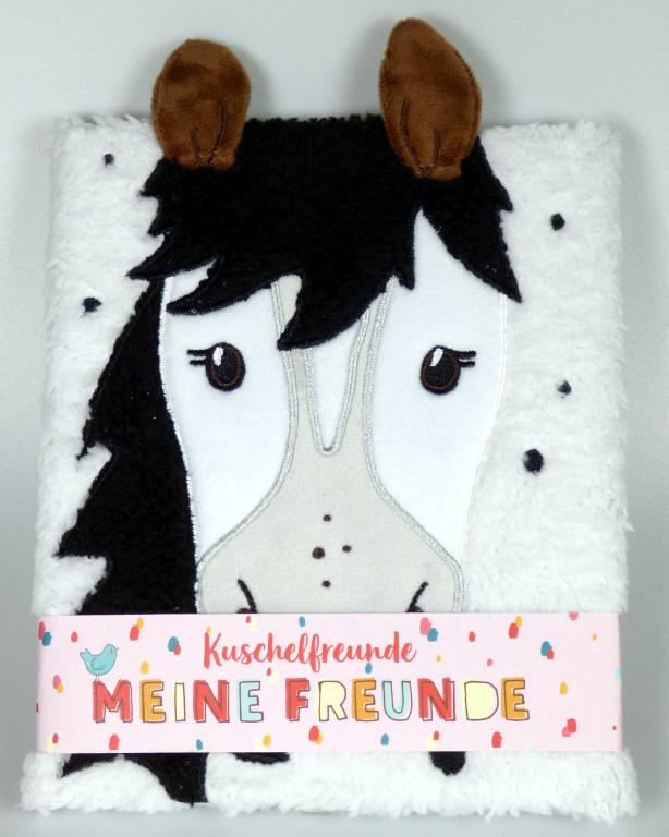 Es handelt sich um ein mit Text, Illustrationen und Linien bunt bedrucktes, gebundenes fadengeheftetes Buch mit einem Einband aus Pappe, dessen Außenseite mit einem bestickten Plüschgewirke aus Spinnstoff beklebt ist, welches auf dem Vorderdeckel einen Pferdekopf abbildet (Format etwa 21 x 17 cm, Umfang 96 Seiten einschließlich der Innenseiten von Vorder- und Hinterdeckel). 40 Doppelseiten sind in der Art eines Steckbriefes bedruckt und dazu bestimmt durch kurze handschriftliche Eintragungen (z. B. Name, Adresse, Geburtstag, Hobbys, Haar- / Augenfarbe) von Freundinnen und Freunden vervollständigt zu werden. Daneben ist Platz für ein kleines Foto. Auf der zweitletzten Doppelseite, können Gemeinsamkeiten, wie "Ich tanze/ schwimme gerne" durch Ankreuzen eingetragen werden. Die letzte Doppelseite ist als Geburtstagskalender mit je 5 Linien zu jedem Monat (Januar bis Dezember) zum Eintragen der Namen bedruckt. Das Buch ist zusammen mit einer mit Produktinformationen bedruckten Banderole in einer Tüte aus Kunststofffolie verpackt.
Abbildung siehe Anlage.

Derartige Waren gehören als "andere Drucke" zur Codenummer 4911 9900 00 0 des Elektronischen Zolltarifs.