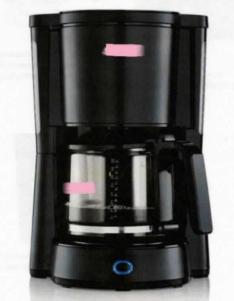 Filterkaffeemaschine #9554 >Type< (Abbildung siehe Anlage),
- aus einer Brüheinheit in einem Gehäuse mit Wassertank und beidseitiger Wasserstandsanzeige,
  schwenkbarem Filterhalter mit Tropfverschluss, herausnehmbarem Filtereinsatz,
  speziell abgestimmter Glaskanne mit Kunststoffgriff (Füllmenge max.: 1,25 l), Warmhalteplatte,
  Kabelaufbewahrungsfach, Kontrollleuchte, Ein- /Ausschalter, automatischer Abschaltung,
  für eine Leistung von 1000 W,
- in einem bedruckten Pappkarton verpackt,
- zum Zubereiten von bis zu 10 Tassen Kaffee,
- zur Verwendung im Haushalt bestimmt.

"Elektrowärmegerät für den Haushalt, nicht von den Unterpositionen 8516 50 00 bis
 8516 60 90 erfasst, Kaffeemaschine"