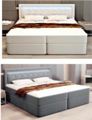 Bei der als "Boxspringbett Zenova inkl. Matratze und Topper" (Artikelnummern: 21918 und 2191) bezeichneten Ware handelt es sich um eine aus mehreren Bestandteilen zusammengesetzte Ware, bestehend aus einem ca. 140 oder 180 x 210 x 106 cm (B x T x H) großen Bett aus Holz mit einem gepolsterten Kopfteil, einem Lattenrost, einer ca. 90 oder 140 x 200 x 20 cm (L x B x H) großen Matratze, einem ca. 180 oder 140 x 200 x 6 cm (B x T x H) großen sog. "Topper" und einer im Kopfteil integrierten LED Beleuchtung mit Anschlusskabel und Fernsteuerung.

Bei der aus verschiedenen Bestandteilen bestehenden Ware bestimmt hinsichtlich der Verwendung und des äußeren Erscheinungsbildes das Bett den Charakter der Ware. Bei der aus verschiedenen Stoffen bestehenden Ware bestimmt das Gestell aus Holz im Hinblick auf die Stabilität den Charakter der Ware. Das Erzeugnis ist dazu bestimmt, auf den Boden gestellt zu werden und dient der Einrichtung von Schlafzimmern.

Die noch nicht zusammengesetzte und verpackte Ware wird als "anderes als von den Positionen 9401 und 9403 erfasstes Möbel aus Holz, von der im Schlafzimmer verwendeten Art" eingereiht.