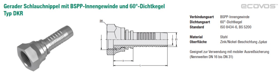 Rohrverbindungsstück aus einer Kupferlegierung

Bei den Waren handelt es sich um Rohrverbindungsstücke aus einer Kupferlegierung (Werkstoff 2.0872/26). Die Verbindungsstücke, bezeichnet als "Schlauchnippel", weisen an einem Ende einen gerillten Schlauchstutzen und am anderen Ende einen Außensechskant mit BSPP-Innengewinde auf. Die Waren können in verschiedenen Ausführungen (gerade, 45° oder 90° gebogen) vorliegen, wobei alle über einen 60°-Dichtkegel verfügen. Die Erzeugnisse dienen als Schlauchanschlussstücke.

Derartige Waren sind als Rohrverbindungsstücke aus Kupferlegierungen in den TARIC-Code 7412 2000 00 einzureihen.