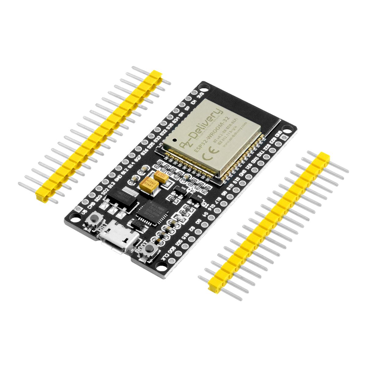 WLANWiFi Board
- aus einer mit WiFi-SoC-Baustein sowie einer gedruckten Antenne bestückten
  gedruckten Schaltung, aufgelötet auf einer u.a. mit Kondensatoren, Transistoren
  sowie einer USB-Steckvorrichtung und 38 Kontaktpunkten ausgestatten Leiter-
  platte (Abbildung siehe Anlage),
- zur Datenkommunikation mittels verschiedenen Protokollen in WiFi-Netzwerken,
  oder via Bluetooth sowie zur Verwendung als WiFi- oder Bluetooth-Funkfernsteuerung
  (Sender und Empfänger) bestimmt,
- universell mit unterschiedlichen Geräten oder Projekten verwendbar, eine das Ganze
  kennzeichnende Hauptfunktion ist nicht feststellbar,
- zusammen mit Beipack (Stiftleiste) in einer gemeinsamen Verkaufsumschließung.
Das WLANWiFi-Board bestimmt den Charakter des Ganzen.

"Funkfernsteuergerät, Multifunktionsgerät zur Datenkommunikation und Funkfern-
 steuerung, ohne kennzeichnende Hauptfunktion, in Warenzusammenstellung mit
 nicht charakterbestimmendem Beipack, in Aufmachung für den Einzelverkauf"
