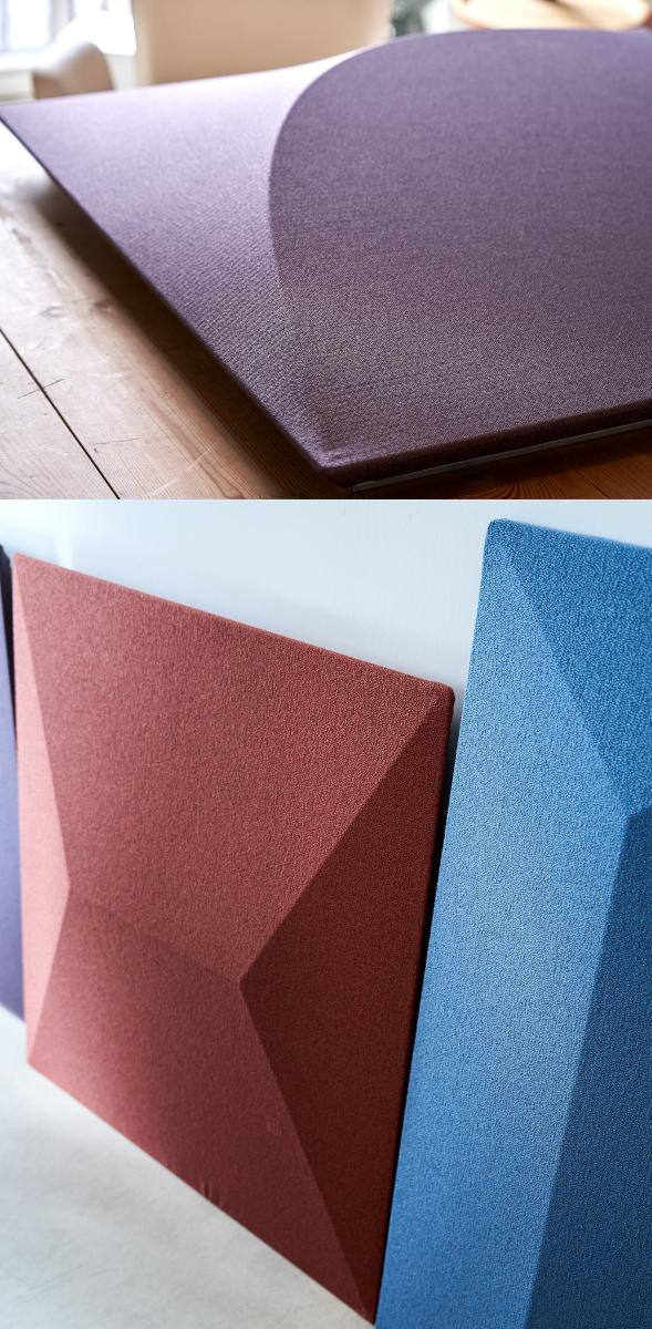 Akustikelement zur Schallabsorption, sog. Akustik-Paneele für Wand und Decke mit Bezugsstoff: Art. Woolly JA1025, Foto siehe Anlage,
- in einem Pappkarton verpackt; in verschiedenen Größen, veranschaulicht durch ein annähernd
  quadratisches Warenmuster in den Abmessungen (L x B) von ca. 49,5 cm x 49,5 cm,
- mit einem ca. 4,5 cm breiten Kern aus augenscheinlich Vliesstoffen aus synthetischen Chemie-
  fasern,
- mit einem Rahmen aus laut Antrag Aluminium,
- mit einer Bespannung aus buntgewebten Geweben (melierte Garne) aus laut Antrag 75 % Wolle
  sowie 15 % Polyester und 10 % Polyamid (beides synthetische Chemiefasern),
- durch Zusammenfügen konfektioniert,
- wird in Innenräumen an Wänden oder der Decke befestigt und dient dazu, die Akustik zu
  optimieren (damit keine Ware des Kapitels 94),
- kennzeichnet sich aufgrund der eindeutig raumbezogenen Funktion als Ware zur Innenaus-
  stattung,
- im Hinblick auf die Bedeutung in Bezug auf die Verwendung sind die Gewebe und die Vliesstoffe
  aus Spinnstoffen (zusammen) gegenüber dem Aluminium charakterbestimmend; innerhalb der
  Position 6304 verleihen insbesondere im Hinblick auf das äußere Erscheinungsbild die Flächen-
  erzeugnisse aus Wolle (Gewebe) gegenüber den Flächenerzeugnissen aus synthetischen
  Chemiefasern (Vliesstoff) der Ware ihren wesentlichen Charakter.

"Andere Ware zur Innenausstattung (Akustikelement zur Schallabsorption), aus Spinnstoffen,
 keine Ware der Position 9404, andere als aus Gewirken oder Gestricken, aus Wolle"