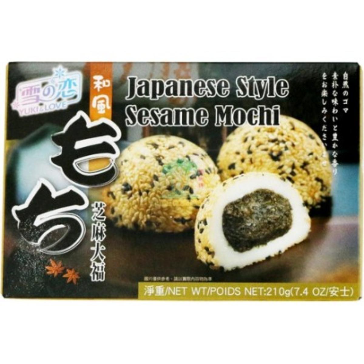 Mochi mit Sesam.

Neuerteilung von vZTA DEBTI-18639/17-1.

Beschaffenheit des im Rahmen der Erteilung von vZTA DEBTI-18639/17-1 vorgelegten und untersuchten Warenmusters (in Originalumschließung): Bedruckter und etikettierter Faltkarton mit Angaben zum Erzeugnis (Gefüllte Reiskuchen (Mochi) mit Sesam, 210 g) und zu den Zutaten (siehe Feld 8); darin eine in Folie eingeschweißte schwarze Tiefziehschale mit sechs Fächern, die, eingelegt in rote Papiermanschetten, annähernd quadratische (Kantenlänge ca. 4,5 cm, Höhe ca. 2 cm), Konfektstücke aus einer cremeweißen, weichen, elastischen, rohem Teig ähnlichen Masse, dicht bestreut mit viel hellem und wenig dunklem Sesam, enthalten. Der Kern besteht aus einer dunkelbraunen mousseartigen Masse.

Kakao: nach der Zutatenliste nicht enthalten
Stärke/Glucose*: 25 bis weniger als 50 GHT
Saccharose/Invertzucker/Isoglucose**: 5 bis weniger als 30 GHT
Milchfett und Milchprotein: nach der Zutatenliste nicht enthalten
*: festgestellt gemäß VO (EG) 900/2008, VO (EU) 118/2010
**: festgestellt gemäß VO (EG) 900/2008

Lebensmittelzubereitung aus Mehl, ohne Gehalt an Kakao, anderweit weder genannt noch inbegriffen,
5 GHT oder mehr Stärke enthaltend, mit einem Gehalt an Saccharose (einschließlich Invertzucker als Saccharose berechnet) oder Isoglucose (als Saccharose berechnet) von weniger als 60 GHT; Reiskuchen (Mochi).