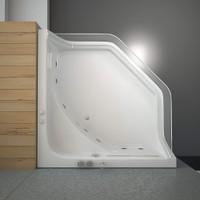 Sog. Whirlpool Pacifico, im Wesentlichen bestehend aus einer ca. 150 x 150 x 55 cm großen Eckwanne aus einer Aluminium-Rahmenkonstruktion und ABS Sanitäracryl, mit einer Acrylglasfront, 6 in Richtung und Intensität verstellbaren Wasserdüsen, Pumpe, zwei wasserfallartigen Wassereinlasselementen, einer Handbrause und LED-Beleuchtung (äußere Form siehe Abbildung in der Anlage). 
Die Vorrichtung wird mit Wasser befüllt und dient der durch Wasserdruck bewirkten mechanischen Massage des Benutzers. 
Die Ware ist in einem Karton verpackt.

Sie wird als "Massagegerät, kein elektrisches Vibrationsmassagegerät eingereiht".