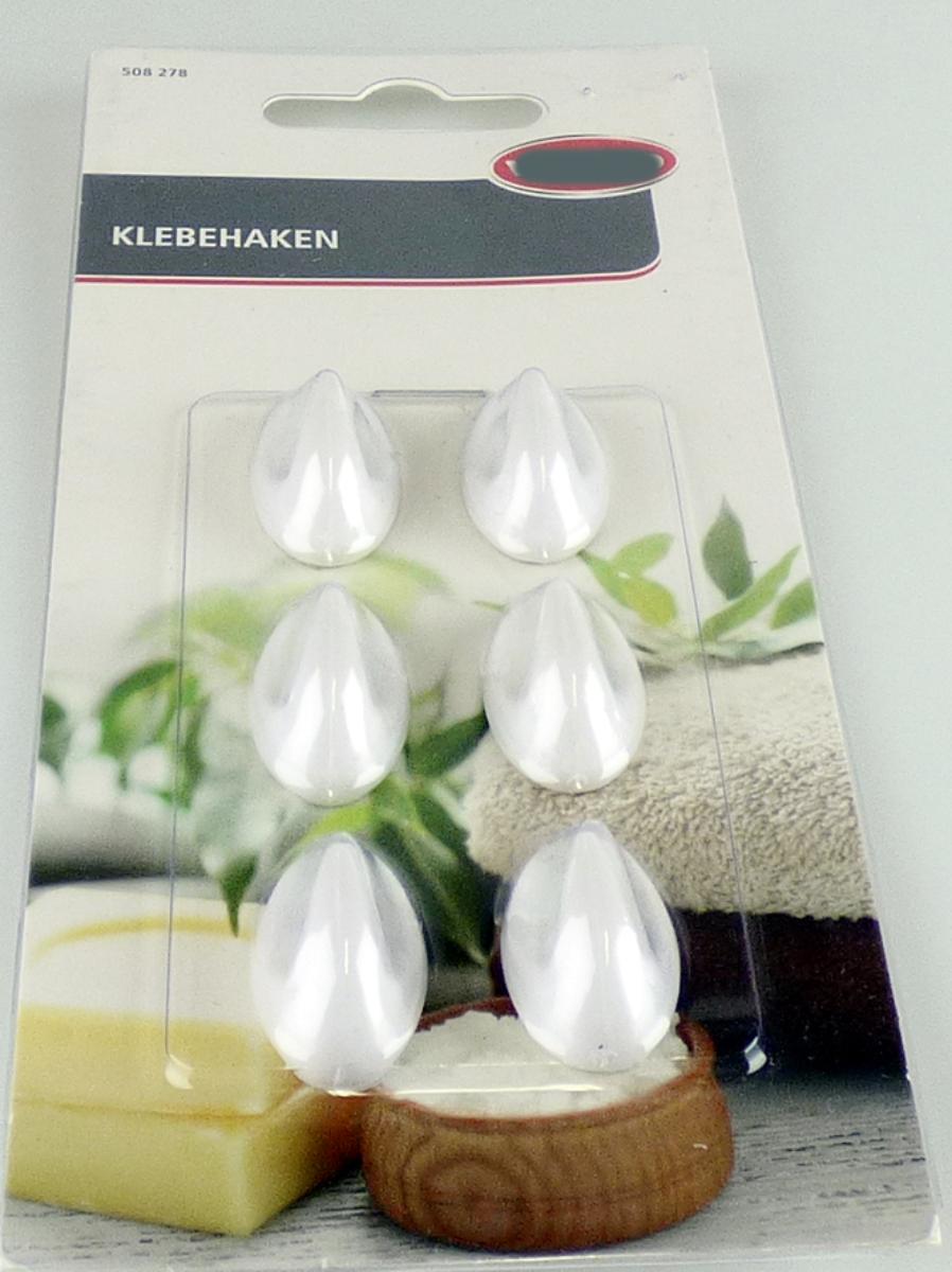 Nach den Angaben der Antragstellerin sowie dem vorliegenden Warenmuster handelt es sich um ovale, sog. "Klebehaken mini" (Art.-Nr. 508278) aus weißen Kunststoffen im Sinne der Anmerkung 1 zu Kapitel 39.

Derartige Erzeugnisse werden dauerhaft an Türen oder Wänden befestigt und dienen als Aufhängevorrichtung für z. B. Handtücher.

Sechs Haken sind als Set auf einer bedruckten Pappkarte mit Blisterhaube aufgemacht.

Zolltarifrechtlich handelt es sich um "Baubedarfsartikel aus Kunststoffen, anderweit weder genannt noch inbegriffen, andere als von den Codenummern 3925 1000 00 0 bis 3925 3000 00 0 erfasst, beschlagähnliche Waren aus Kunststoffen zur bleibenden Befestigung an Wänden und Türen".
