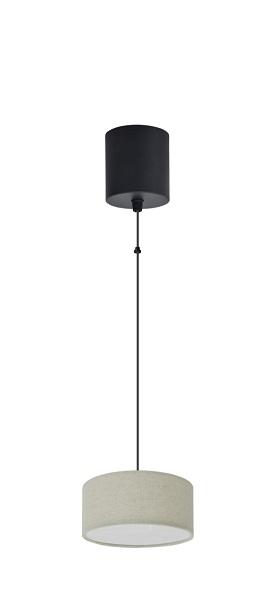 Bei dem Erzeugnis handelt es sich um einen elektrischen Beleuchtungskörper in Form einer Deckenleuchte in dem Maßen 150 x 150 x 180 mm (L x B x H) mit einem Lampenschirm aus Spinnstoff. Die Leuchte hat einen Durchmesser von 150 mm. Die Ware besteht aus einem Akkumulator, einer LED-Lichtquelle und einem Ausschalter mit Dimmfunktion im Leuchtenkopf. Die LED-Lichtquelle sorgt für warmweißes, neutralweißes und tageslichtweißes Licht. Das Erzeugnis ist höhenverstellbar von ca. 18 cm bis 123 cm. Der Leuchtenkopf ist magnetisch und abnehmbar. Zur Deckenleuchte gehört auch eine Fernbedingung.

Die Leuchte dient zu Beleuchtungszwecken im Innenraum (IP20) und ist zur Deckenmontage bestimmt.

Ein Hinweis auf eine in Handarbeit gefertigte Ware liegt nicht vor.

Die Ware ist als „Beleuchtungskörper, anderweit weder genannt noch inbegriffen, elektrische Deckenleuchte, ausgenommen solche von der für öffentliche Plätze oder Verkehrswege verwendeten Art, aus anderen Stoffen, nicht handgefertigt. nicht für zivile Luftfahrzeuge“ einzureihen.