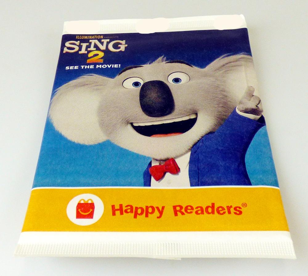 Bei der als "Mc Donald's - SING 2 - 2021, Motiv: Book - Sing 2" bezeichneten Ware handelt es sich um ein mit Text und Abbildungen bedrucktes, broschiertes Druckerzeugnis (Format: etwa 11,4 x 14,3 cm, Umfang: 32 Seiten ohne Umschlag, Klebebindung). Es enthält im Wesentlichen eine zum Lesen bestimmte, reich illustrierte fortlaufende Geschichte für Kinder in englischer Sprache. Daneben sind fünf Doppelseiten mit Malvorlagen und verschiedenen Rätseln (z. B. Zuordnung) sowie eine Seite mit den Lösungen bedruckt. Die Ware ist in einer Umschließung aus bedrucktem, innen mit dünner Kunststofffolie überzogenen Papier verpackt.

Abbildung siehe Anlage.

Derartige Waren gehören als "durch Text charakterisierte, zum Lesen bestimmte Broschüren und ähnliche Drucke, auch illustriert" zur Codenummer 4901 99 00 00 9 des Zolltarifs.