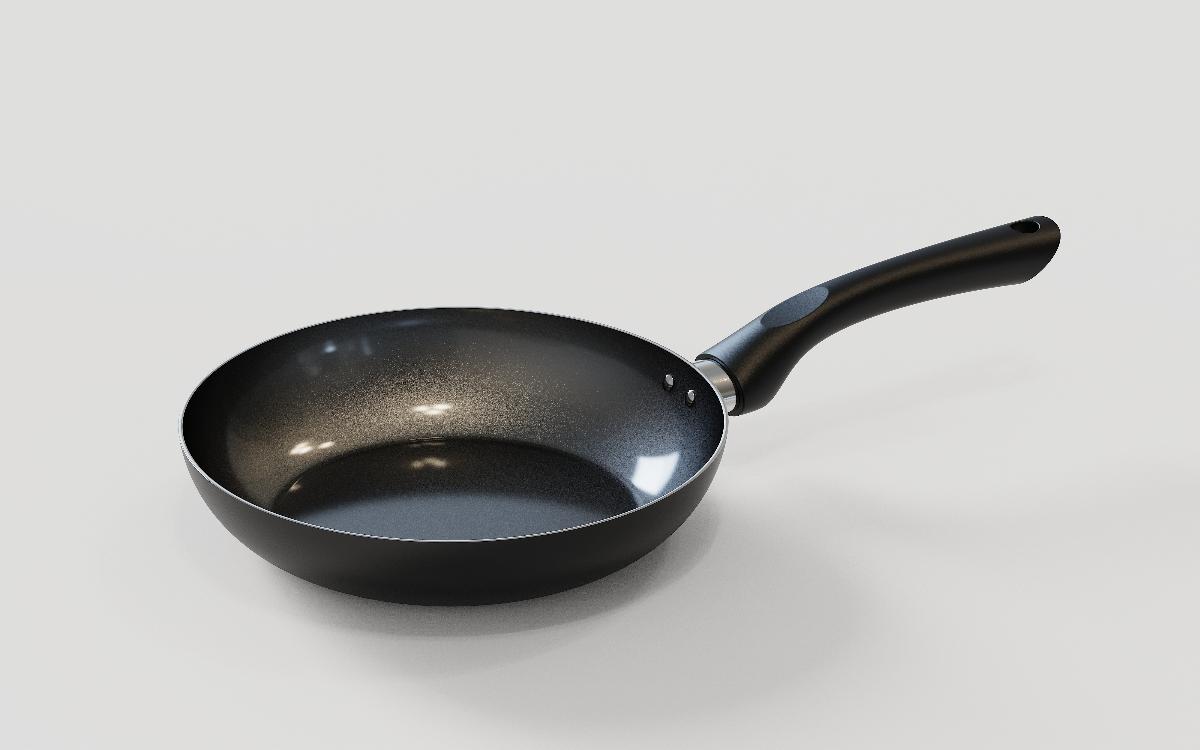 Es handelt sich um gepresste/gezogene Pfannen aus Aluminium, bestehend aus einem schalenähnlichen, mit einer Antihaftbeschichtung versehenen Pfannenkörper (Durchmesser: etwa 24 cm), sowie einem seitlichen Griff aus einem Flammschutz aus Aluminium und einem Stiel aus Kunststoff. 
- Antragstellerangaben -
Bei den aus verschiedenen Stoffen zusammengesetzten Waren bestimmt Aluminium aufgrund des Umfangs und in Bezug auf die Bedeutung für die Verwendung den Charakter des Ganzen. 

Abbildung siehe Anlage.

Derartige Erzeugnisse gehören als "andere Haushaltsartikel aus Aluminium" zum TARIC-Code 7615 1080 90.