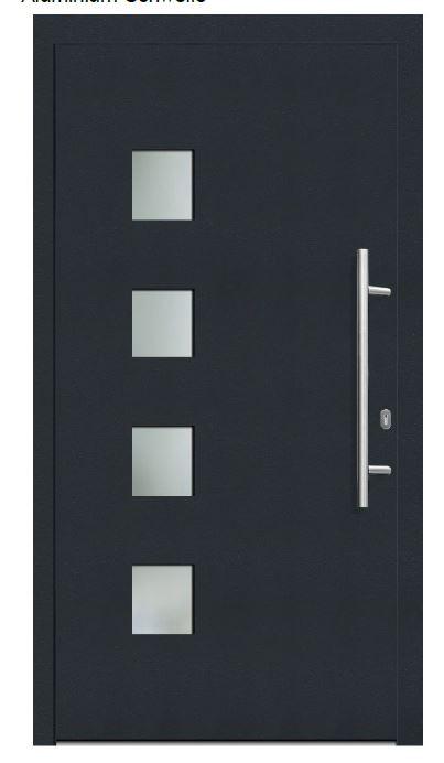 Nach den Antragsangaben sowie der vorgelegten Produktabbildung handelt es sich um eine so genannte "Alu Haustür Lugano, NAN 8341180_8324073" aus PVC, einem Kunststoff im Sinne der Anmerkung 1 zu Kapitel 39 mit einer Profilstärke von 71 mm in zwei Ausführungen. Die Hauseingangstür zeichnet sich durch vier integrierte Glasscheiben, eine Stahlverstärkung im Bereich des Flügels sowie des Rahmens (Stärke 1mm) und eine Kunststoffdoppeldichtung aus und ist mit vier Scharnieren sowie einer Aluminiumschwelle versehen.

Derartige Erzeugnisse dienen dem Schließen der Eingänge von Gebäuden.

Im Hinblick auf den Umfang sowie die Bedeutung in Bezug auf die Verwendung stellt sich der Kunststoff als charakterbestimmend dar.

Zolltarifrechtlich handelt es sich um einen "Baubedarfsartikel aus Kunststoffen, anderweit weder genannt noch inbegriffen, Tür".