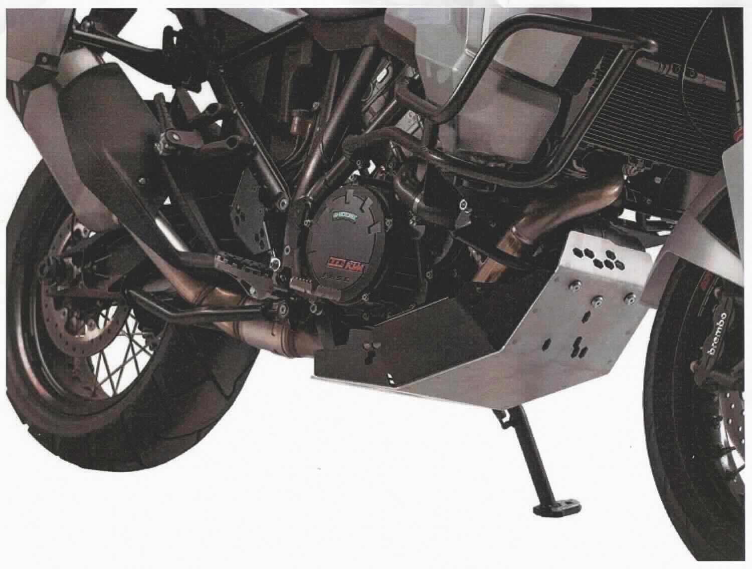 Motorschutzhalter, Foto siehe Anlage,
- speziell nach technischer Zeichnung gefertigtes nahezu L-förmiges Erzeugnis,
- aus laut Antrag unedlem Metall,
- mit Bohrungen zur Montage versehen,
- in einer Bohrung (Durchmesser lt. Antrag 10 mm) ist ein sog. Bolzen (Pin) gesteckt,
- wird am Rahmen eines Motorrads befestigt und dient als Halterung für ein Motorschutzblech
  (nicht Gegenstand der vZTA),
- keine Einreihung in die Position 7307, da Waren des ABS XVII aus dem ABS XV ausgewiesen
  werden,
- keine Einreihung in die Position 8302 als Karosseriebeschlag, da das Motorrad nicht über eine
  Karosserie verfügt,
- aufgrund der objektiven Merkmale (u. a. Form und Abmessungen) erkennbar zur ausschließlichen
  Verwendung an Krafträdern der Position 8711 bestimmt.

"Teil (Motorschutzhalter) für ein Kraftrad der Position 8711, anderes als in den TARIC-Codes
8714 1010 00 bis 8714 1090 60 genanntes"
