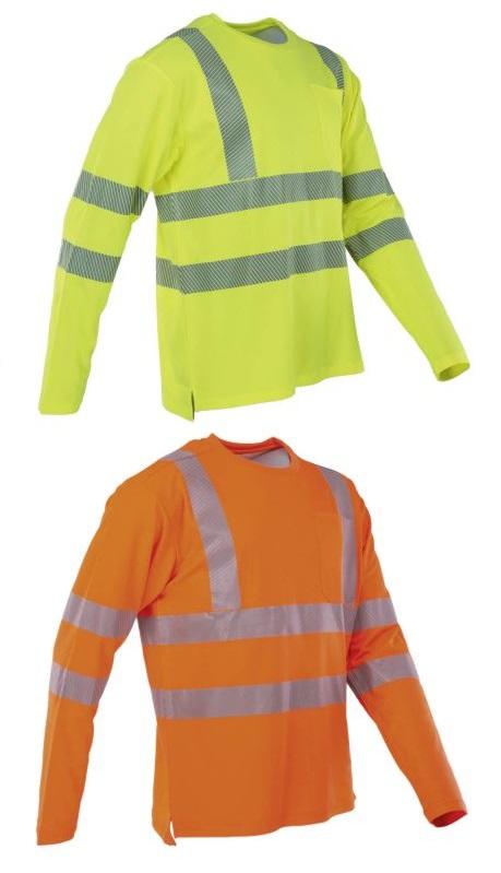 T-Shirt, sog. PREVENT® Premium Warnschutz Langarm-Shirt, Art. PTW-SHIRT-L,
Größe S, Foto siehe Anlage,
- mit einer Produktbeschreibung in einem Polybeutel verpackt,
- aus ca. 0,8 mm dicken, buntgewirkten Gewirken aus laut Antrag 55 % Baumwolle und 45 % Polyester
  (synthetische Chemiefasern),
- über den Schritt reichend (Rückenlänge: ca. 70 cm); vorne ca. 2,5 cm kürzer gearbeitet,
- mit einem runden, halsnahen Ausschnitt mit einer Blende,
- ohne Öffnung und ohne Verschluss (somit keine Kleidung der Position 6105),
- mit langen, enganliegenden Ärmeln,
- mit einer aufgesetzten, offenen Brusttasche,
- mit aufgedruckten, reflektierenden Streifen versehen,
- am unteren Rand durch Umschlagen und Festnähen gesäumt; mit bis zu ca. 6 cm hochreichenden
  Seitenschlitzen.

"T-Shirt, aus Gewirken, aus Baumwolle"