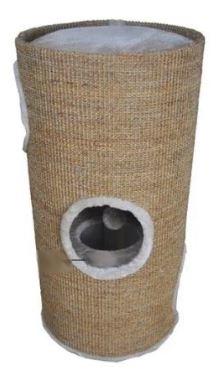 Kratzturm, Foto siehe Anlage,
- in einem Pappkarton verpackt,
- zusammengesetzte Ware, bestehend aus einem Kratzturm und einem Kissen,
- Kratzturm:
-- zylinderförmig, mit einer Gesamthöhe von ca. 70 cm und einem Durchmesser von ca. 36 cm,
-- mit einer Unterkonstruktion [bestehend aus einer Bodenplatte, einer Deckenplatte mit 
   "Brüstung", einer Wand sowie zwei Zwischenböden (jeweils mit einer runden Durchstiegs-
   öffnung)] aus laut Antrag Holz,
-- auf der Wandaußenseite mit Geweben aus laut Antrag Sisal (pflanzlicher Spinnstoff) überzogen, 
-- auf der Wandinnenseite sowie auf den Oberseiten der Decken-, Boden- und Zwischenplatten 
   mit unterschiedlichen einfarbigen Plüschgewirken aus Spinnstoffen überzogen,
-- auf der Wandaußenseite mit einem ca. 5,5 cm breiten Stoßkantenabdeckstreifen, am Rand 
   der Bodenplatte und an den Rändern der drei runden Einstiegsöffnungen mit ca. 3 cm breiten 
   Randeinfassungen aus den vorgenannten Plüschgewirken versehen,
-- im Bereich der oberen Durchstiegsöffnung mit einem an einer Kordel befestigten, mit einer 
   "Rassel" ausgestatteten "Ball" aus den oben genannten Plüschgewirken,
-- durch Zusammenfügen konfektioniert,
-- dient der Beschäftigung von und als Ruheplatz für Katzen,
-- insbesondere im Hinblick auf die Verwendung bestimmen jeweils die Gewebe und die Gewirke 
   aus Spinnstoffen gegenüber dem Holz den wesentlichen Charakter der Ware; innerhalb der 
   Position 6307 verleihen insbesondere im Hinblick auf den Umfang die Gewirke gegenüber den
   Geweben der Ware ihren wesentlichen Charakter,
- Kissen:
-- in runder Form (Durchmesser: ca. 35 cm),
-- mit einer Hülle aus den oben genannten Plüschgewirken, mit Wattierungsstoff gefüllt,
- der Kratzturm aus Gewirken aus Spinnstoffen verleiht der zusammengesetzten Ware im Hinblick 
  auf den Umfang und den Gesamteindruck ihren wesentlichen Charakter.

"Andere konfektionierte Ware (Kratzturm) aus Spinnstoffen, aus Gewirken"