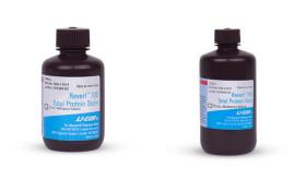 Angaben:
Revert 700 Gesamtproteinfärbung; grüne Flüssigkeit aufgemacht als Einzelverkaufsaufmachung (100ml/250ml-Flasche); zur gleichmäßigen Anfärbung von Proteinen bei Westernblot-Analysen.

Befund:
Färbemittel, in Formen oder Packungen für den Einzelverkauf.