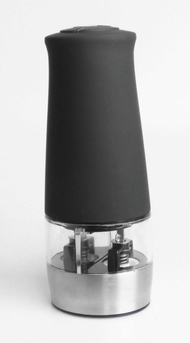 Elektrische Salz- und Pfeffermühle, Art. 80337 (Abbildung siehe Anlage)
- aus einem teilweise gummierten, nahezu zylinderförmigen Gehäuse aus Kunststoff 
  (Höhe ca.: 17,0 cm, Durchmesser: ca.: 6,5 cm) mit zwei Schaltern an der Oberseite, 
  einem Ring aus unedlem Metall, mit eingebautem Elektromotor, verstellbarem Keramik-
  mahlwerk, zwei Batteriefächern sowie einem durchsichtigen Kunststoffbehälter mit zwei
  Kammern als Sichtfenster,
- üblicherweise zur Verwendung im Haushalt zum Mahlen von Pfeffer, Salz oder anderen 
  Gewürzen, bestimmt.

"Elektromechanisches Haushaltsgerät mit eingebautem Elektromotor, kein Staubsauger, 
 Lebensmittelzerkleinerungsgerät - sog. Salz- und Pfeffermühle"