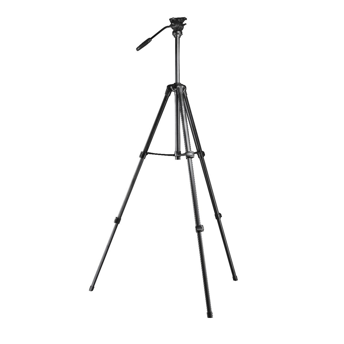 Bei der als "Walimex pro Advanced 173 SH Videostativ" (Artikelnummer 21974) bezeichneten Ware handelt es sich um eine Warenzusammenstellung in Aufmachung für den Einzelverkauf, bestehend aus einem Dreibeinstativ, einer Smartphone-Halterung, einer Schnellwechselplatte und zwei Kameraschrauben.

Bei dem Dreibeinstativ handelt es sich um eine aus verschiedenen Bestandteilen zusammengesetzte Ware, bestehend aus dem Dreibeinstativ und zwei integrierten Libellen. Das zusammenklappbare, stufenlos höhenverstellbare Dreibeinstativ (Arbeitshöhe zwischen 63 und 173 cm) besteht im Wesentlichen aus Aluminiumbeinen mit Gummierung und einem Stativkopf in Form eines 2-Wege Videoneigers mit langem Handgriff. Auf den Videoneiger wird die mitgelieferte Schnellwechselplatte, die über ¼ und 3/8 Zoll Kameraanschlussschrauben verfügt montiert. Das Stativ ist dazu vorgesehen, Kameras oder Fotoapparate (keine Gegenstände der vZTA-Entscheidung) aufzunehmen und dient der Reduzierung zufälliger Bewegungen.

Der Charakter der zusammengesetzten Ware und der Warenzusammenstellung wird im Hinblick auf die Verwendung durch das Stativ bestimmt. Die Ware ist in einer passgenau gestalteten Tasche verpackt.

Das Erzeugnis wird als "Dreibeinstativ von der für Fotoapparate und Digitalkameras verwendeten Art" eingereiht.