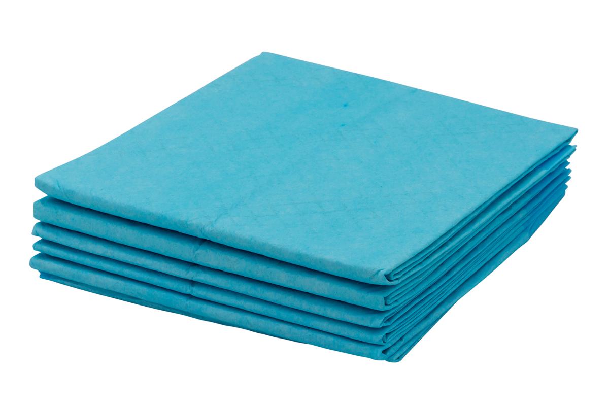 Es handelt es sich um eine rechteckige Hygieneunterlagen mit den Abmessungen von etwa 60 x 90 cm, mit folgendem Aufbau:
- eine Außenlage (der zu pflegenden Person zugewandt) aus einem Vlies aus synthetischen Spinnstofffasern.
- eine Sauglage, bestehend aus einer mittleren Lage (Kern) aus losen Zellstoff-Flocken (gewichtsmäßig und vom Umfang her vorherrschend) und einer geringen Menge Superabsorber-Partikel; der Kern ist beidseitig mit einer Lage aus Tissue-Papier überzogen; die drei Lagen der Sauglage sind durch Pressen und Prägen miteinander verbunden.
- eine Außenlage (Unterseite) aus dünner, geprägter Kunststofffolie.
Die beiden Außenlagen sind an den Rändern miteinander verklebt. Die zum einmaligen Gebrauch bestimmte Unterlage wird z. B. als Schutz von Matratzen oder in der Krankenpflege zu hygienischen Zwecken verwendet.
Die Unterlagen sind zu je 25 Stück mehrfach gefaltet in Beuteln aus Kunststofffolie verpackt und zu je 4 Folienbeuteln in Kartons umverpackt zur Abgabe an den Endverbraucher aufgemacht.
Abbildung siehe Anlage.

Derartige Waren gehören als "andere Waren für chirurgische, medizinische oder hygienische Zwecke, aus Papierhalbstoff, Papier, Zellstoffwatte oder Vliesen aus Zellstofffasern, in Aufmachung für den Einzelverkauf" zum TARIC-Code 4818 90 90 00, da es sich um eine aus verschiedenen Stoffen zusammengesetzte Ware handelt, deren wesentlicher Charakter nach dem Umfang und der Bedeutung für die Verwendung durch die Anteile aus Zellstoff-Flocken und Papier bestimmt wird.