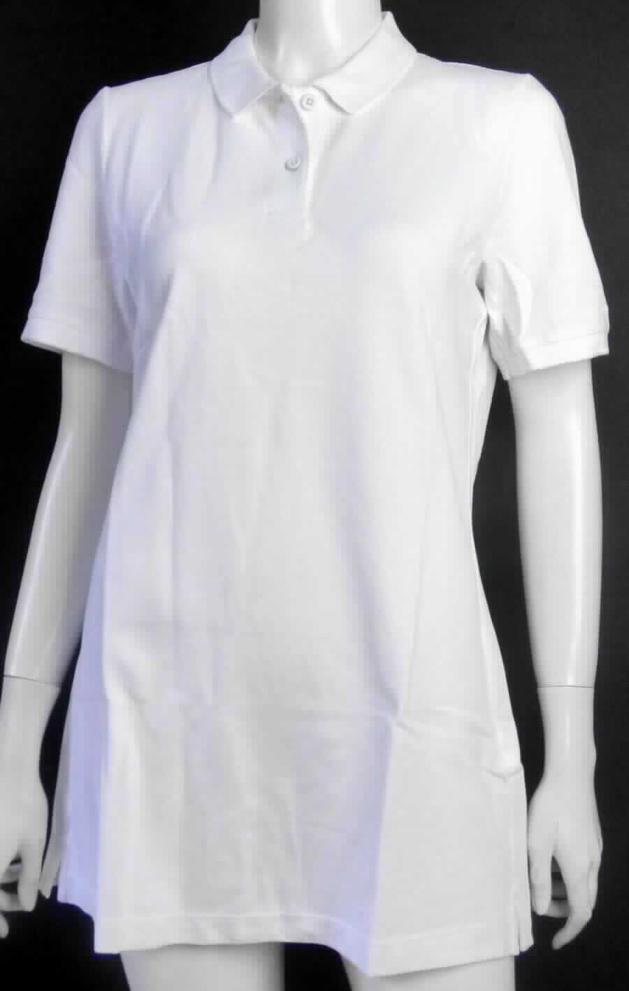 Hemdbluse, sog. e.s. Pique-Polo cotton stretch, Damen, long fit, A3-Art. 2014034, Größe M, Foto siehe Anlage,
- in einem Polybeutel verpackt,
- aus ca. 0,8 mm dicken, einfarbigen Gewirken aus laut Antrag 94 % Baumwolle und 6 % Elasthan (synthetische
  Chemiefasern); mit durchschnittlich mehr als 10 Maschen je linearen Zentimeter in jeder Richtung,
- über den Schritt reichend (Rückenlänge: ca. 71 cm),
- mit einem Umlegekragen,
- vorn mit einer nicht durchgehenden Öffnung mit Knopfverschluss von rechts über links (Frauenkleidung),
- mit kurzen Ärmeln; mit gerippt gewirkten Bündchen an den Ärmelenden,
- am unteren Rand durch Umschlagen und Festnähen gesäumt; mit ca. 4 cm hoch reichenden Seitenschlitzen,
- den Hemden für Männer entsprechend zugeschnitten.

"Hemdbluse, aus Gewirken, für Frauen, aus Baumwolle"