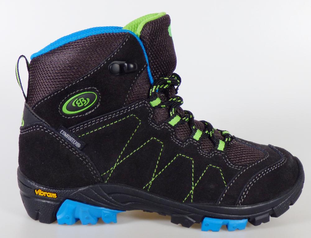 Stiefel, sog. Outdoorstiefel für Kinder und Jugendliche, Größe 28, Foto siehe Anlage,
- mit Laufsohlen aus (laut Antrag) Kunststoff, ohne Hauptsohle aus Holz,
- mit Oberteil (geschlossenes Blatt) aus Leder (den größten Teil der Außenfläche bildend) und Spinnstoff,
- auf das Oberteil sind Verstärkungsteile aus Kunststoff (Spinnstoff mit einer mit bloßem Auge wahrnehm-
  baren Außenschicht aus Kunststoff) und Leder aufgesetzt,
- mit Schnürsenkelverschluss, teilweise mit abstehenden Haken,
- im Bereich der Ferse mit einer Anziehhilfe,
- seitlich, auf der Lasche und im Bereich der Ferse mit Firmenlogos verziert,
- ohne Metallschutz in der Vorderkappe,
- den Knöchel, jedoch nicht die Wade bedeckend,
- mit einer Länge der Innensohle von ca. 18,9 cm.

"Schuhe mit Laufsohlen aus Kunststoff und Oberteil aus Leder, andere als in den Unterpositionen
 6403 12 bis 6403 59 genannte, den Knöchel bedeckend, andere als in der Unterposition
 6403 9105 genannte, jedoch nicht die Wade bedeckend, mit einer Länge der Innensohle von
 weniger als 24 cm, andere als in der Unterposition 6403 9111 10 genannte"