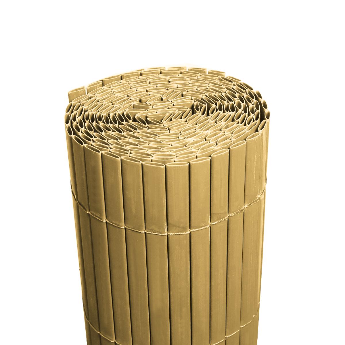 Nach den Antragsangaben sowie dem vorliegenden Warenmuster handelt es sich bei der sogenannten „Sichtschutzmatte“ um eine Warenzusammenstellung in Aufmachung für den Einzelverkauf (Pappkarton),
bestehend aus:
- einer rechteckigen Flechtware in Form eines Sichtschutzzauns,
  - - aus parallel aneinandergereihten, flachgedrückten Röhrchen aus lt. Antragsangaben
      PVC (Kunststoff), einem Flechtstoff im Sinne der Anmerkung 1 zu Kapitel 46,
      die durch Bindematerial (Spinnstoffschnur) in Mattenform miteinander verbunden sind,
  - - in den Abmessungen von etwa L 300 x B 100 x H 1,2 cm,
  - - in verschiedenen Farben erhältlich (u.a. Beige, Anthrazit) sowie
- ca. 39 weißen Kabelbindern aus Kunststoffen (ca. L 15 x B 0,36 cm).

Derartige Waren werden üblicherweise als Sicht- und Windschutz an z.B. Balkongeländern (nicht Gegenstand dieser Auskunft) befestigt.
Der Charakter der Warenzusammenstellung wird im Hinblick auf den Umfang und die Bedeutung in Bezug auf die Verwendung durch die Sichtschutzmatte bestimmt.
Eine Einreihung in die Position 3926 ist aufgrund der Beschaffenheit der Ware nicht einschlägig.

Zolltarifrechtlich handelt es sich um "Flechtstoffe, in Flächenform parallel aneinander gefügt,
auch wenn sie dadurch den Charakter von Fertigwaren erhalten haben (z.B. Matten, Strohmatten, Gittergeflechte), nicht aus pflanzlichen Stoffen, keine Geflechte oder ähnliche Waren, nicht aus Geflechten oder ähnlichen Waren aus Flechtstoffen".