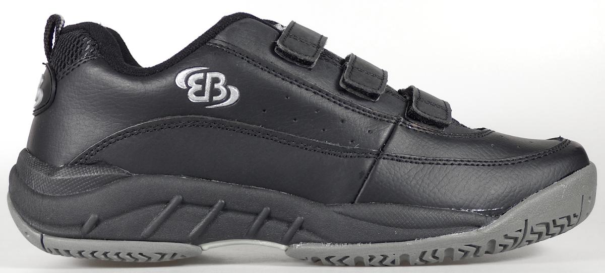Halbschuhe, sog. Sport- und Freizeitschuhe, Größe 41, Foto siehe Anlage,
- mit Laufsohlen aus (laut Antrag) Kunststoff; ohne Hauptsohle aus Holz,
- mit Oberteil (geschlossenes Blatt) aus Leder (den größten Teil der Außenfläche bildend), Kunststoff
  (Spinnstoff mit einer mit bloßem Auge wahrnehmbaren Außenschicht aus Kunststoff) und Spinnstoff,
- mit Klettverschlüssen,
- im Bereich der Ferse mit einer Anziehhilfe,
- seitlich, auf der Lasche und im Bereich der Ferse mit Firmenlogos verziert,
- nicht den Knöchel bedeckend,
- ohne Metallschutz in der Vorderkappe,
- mit einer Länge der Innensohle von ca. 27 cm,
- nicht als Männer- oder Frauenschuhe erkennbar.

"Schuhe mit Laufsohlen aus Kunststoff und Oberteil aus Leder, andere als in den Unterpositionen
 6403 1200 bis 6403 9950 genannte, mit einer Länge der Innensohle von mehr als 24 cm, nicht als
 Männer- oder Frauenschuhe erkennbar, andere als in der Unterposition 6403 9993 10 genannte"