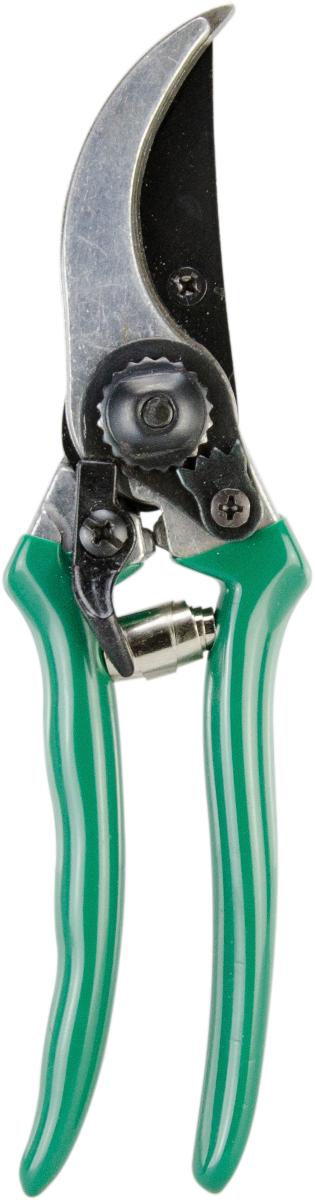 „Rosenschere“; (Artikel-Nr. 654227)

- mit freiem Arm zu handhabende Schere, mit einem konkaven und
  einem konvexen Schneidblatt aus unedlem Metall (= arbeitender Teil), versehen mit einem
  Federmechanismus mit Arretiervorrichtung und zwei sich um einen Stift, welcher ungefähr
  bei 3/4 der Läge angebracht ist, mit Kunststoff überzogenen, beweglichen Armen aus
  unedlem Metall    

- am Ende ohne ringförmige Ösen zum Durchstecken der Finger

- zum Schneiden von z. B. dünnen Ästen und Trieben im Garten

Abbildung siehe Anlage.

Derartige Erzeugnisse gehören als "Gartenscheren, mit arbeitendem Teil aus unedlem Metall" zur Codenummer 8201 5000 00 0 des Zolltarifs.
