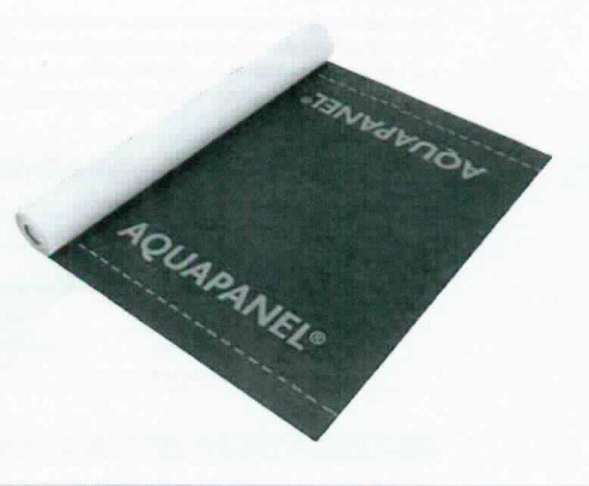 Vliesstoff, sog. AQUAPANEL® Water Barrier (Wasserdampfdurchlässige Membran), Foto siehe Anlage,
- als Meterware, in den Abmessungen von laut Antrag ca. 1,5 m x  ca. 50 m,
- laut Untersuchungsergebnis:
-- dreilagig gearbeitet:
--- mit einer bedruckten Ober- und einer weißen Unterlage aus einem Vliesstoff aus synthetischen Filamenten 
     (keine aromatischen Polyamide):
---- thermisch verfestigt,
---- keine heißluftgezogenen (meltblown) Fasern enthaltend,
---- weder bestrichen noch überzogen, somit keine Ware der Position 5603 1310,
---- laut Antrag mit einem Quadratmetergewicht von 130 g,
--- mit einer Zwischenlage aus einer Membran aus Kunststoff.

"Vliesstoff, aus synthetischen Filamenten, mit einem Quadratmetergewicht von mehr als 70 g bis 150 g, nicht 
 bestrichen oder überzogen, anderer als in den Unterpositionen 5603 1390 30 bis 5603 1390 60 genannte"