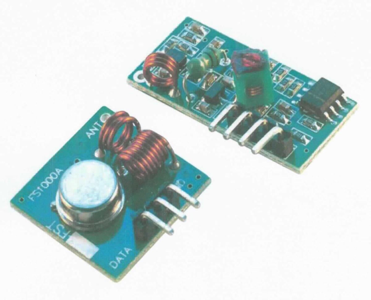 Set aus Funksende- und empfangsmodul (Abbildung siehe Anlage)
- aus einem Funksendemodul (Abmessungen: 19 x 19 mm) mit 3pin-Anschluss und
  Antenne sowie einem Funkempfangsmodul (Abmessungen: 30 x 14 x 7 mm) mit 4pin-An-
  schluss, Antenne und weiteren aktiven und passiven Bauelementen,
- zum Konvertieren und Senden bzw. Empfangen und Konvertieren von Daten im 
  Frequenzbereich von 433 bzw. 433,92 MHz nach Anschluss an Raspberry oder 
  Arduino.

"Anderes Sende- oder Empfangsgerät für Töne, Bilder oder andere Daten, nicht von
 den Unterpositionen 8517 61 00 bis 8517 69 30 erfasst  - Set aus Funksende- und 
 empfangsmodul"